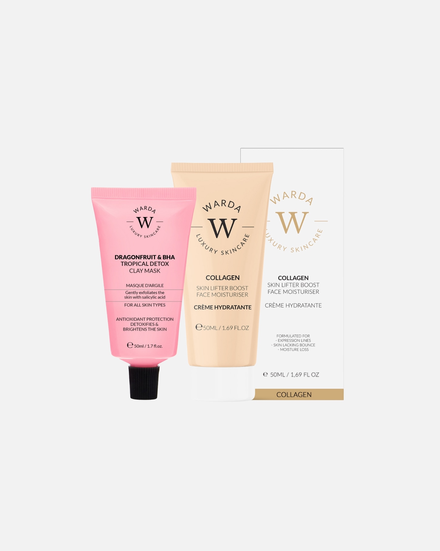 Soin anti-âge pour FemmeWARDA LUXURY SKINCARECollagène + Masque1 pièce