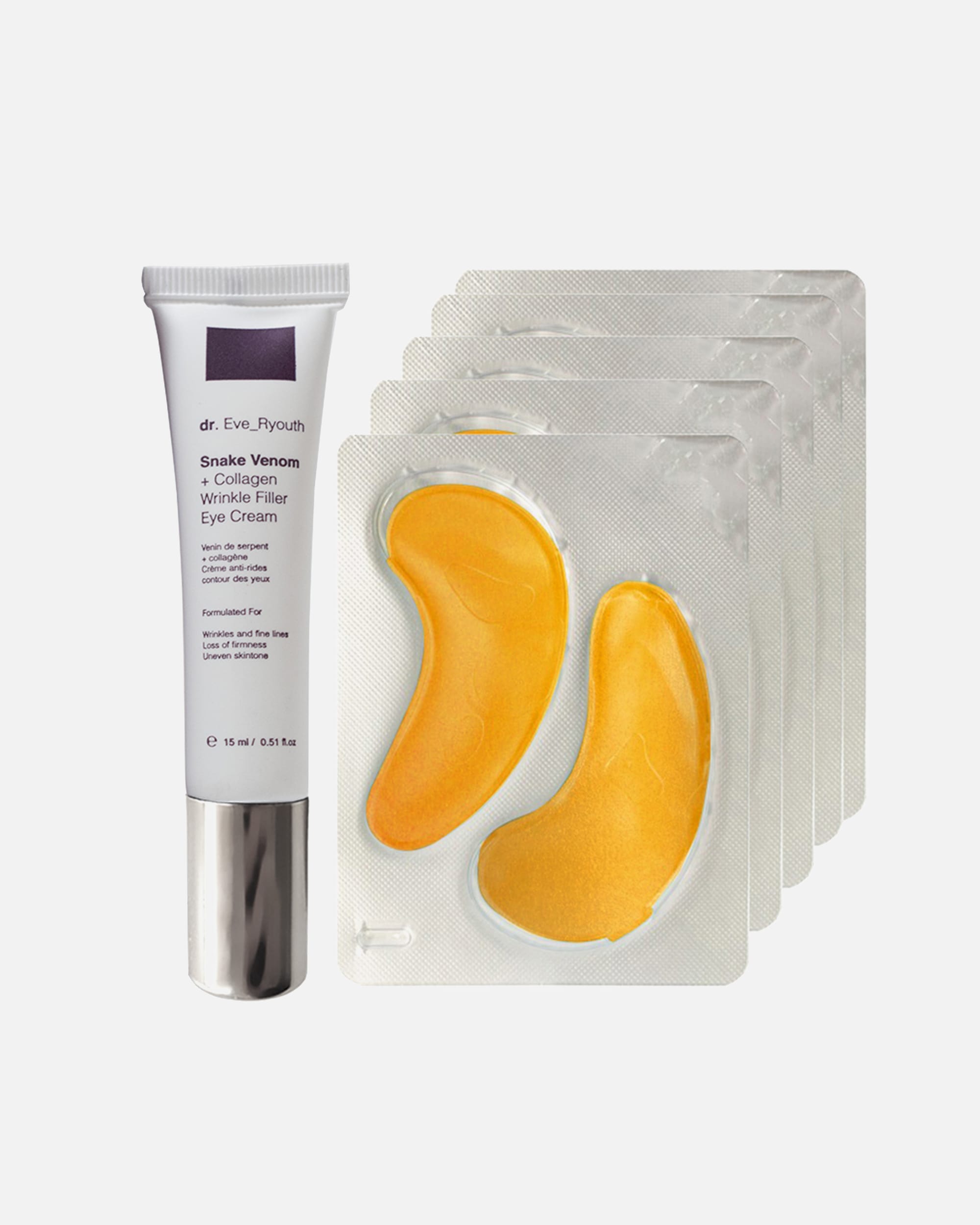 Oogverzorgingsset voor 24K gouden complete set1 stuk