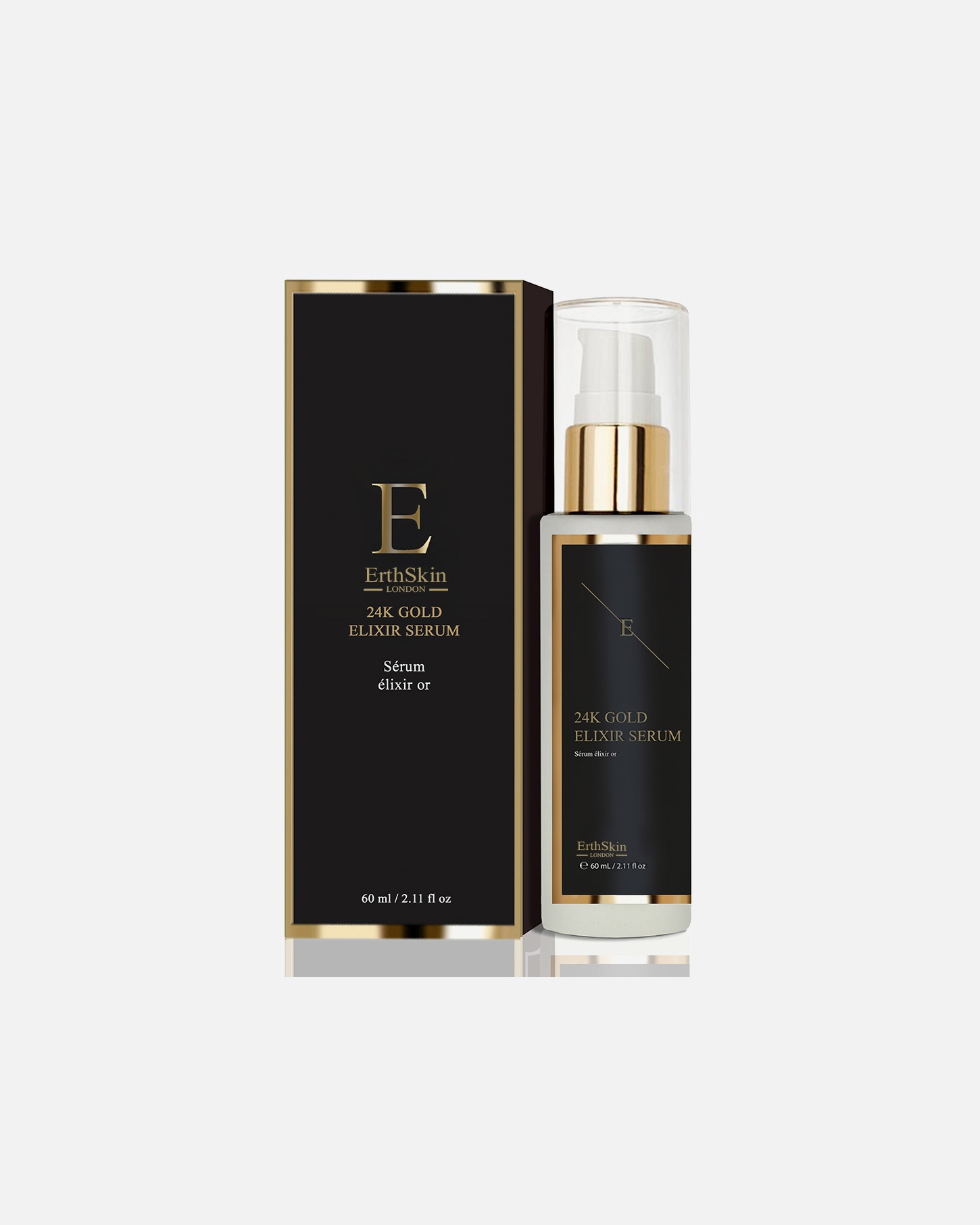 Sérum anti-âge pour FemmeErthSkin LondonSérum Élixir Anti-Rides Or 24 Carats60 ml