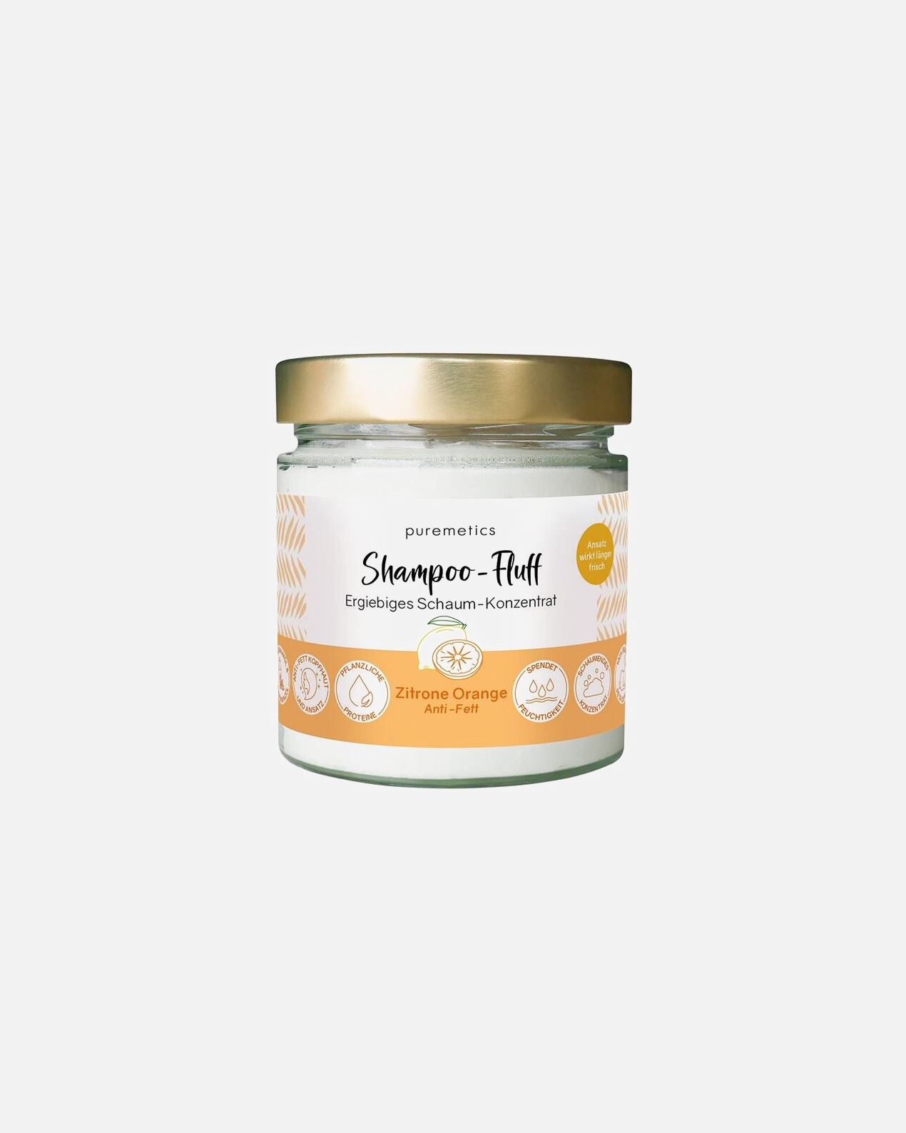 Haar shampoo voor UnisexpuremeticsAntivet shampoo pluis 'Lemon Orange'150 g