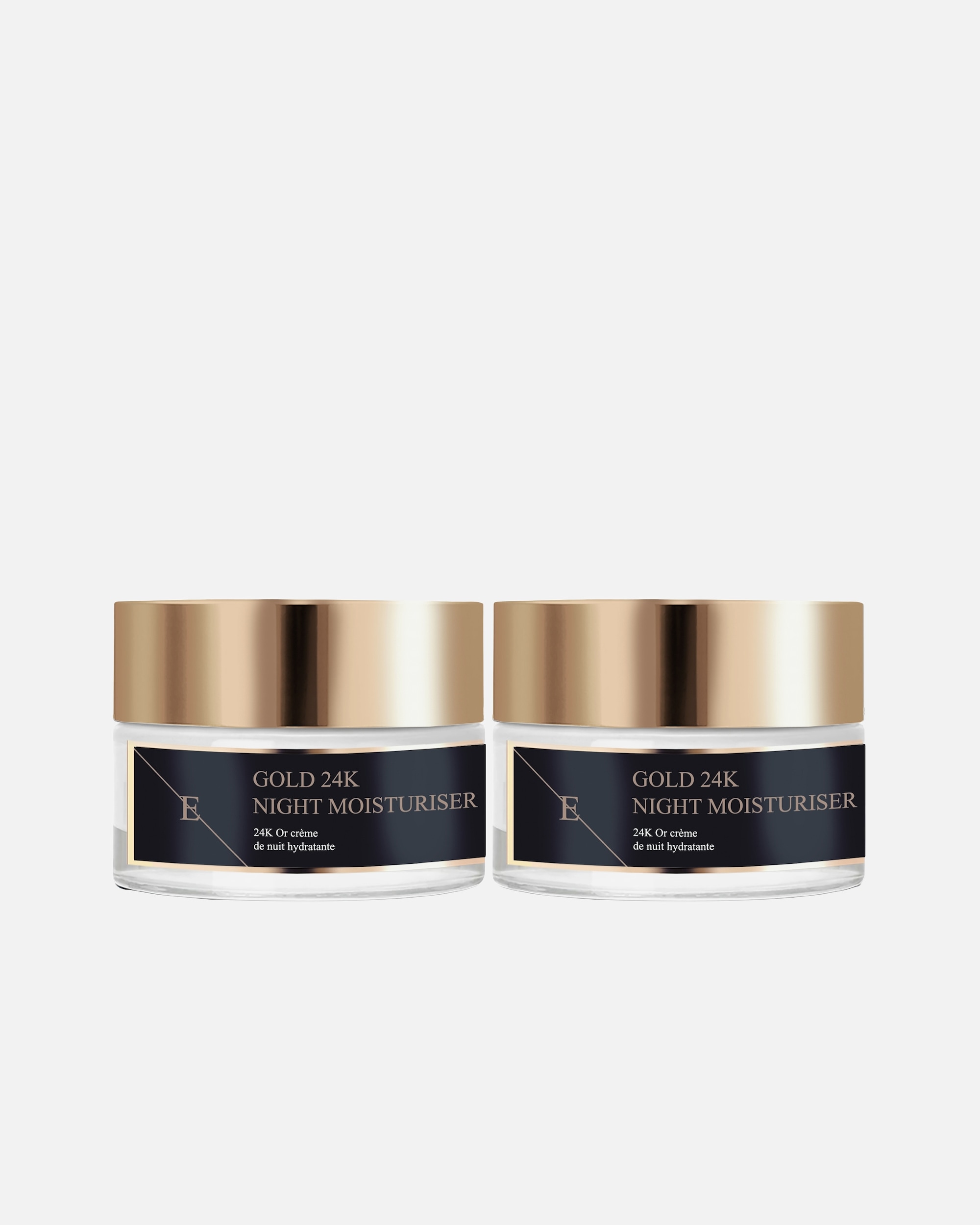 Crème de nuit pour FemmeErthSkin LondonDuo de crèmes de nuit à l'or 24 carats1 pièce