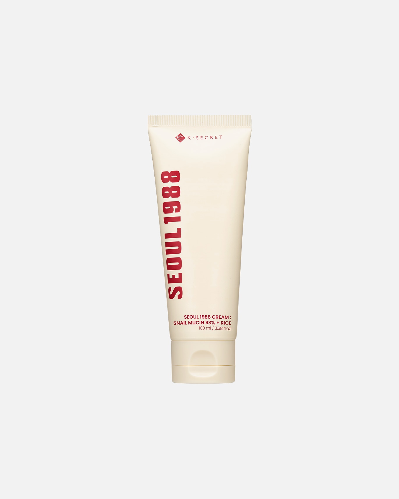 Crème visage pour UnisexeK-SECRETSEOUL 1988 Cream : Snail Mucin 93% + Rice100 ml