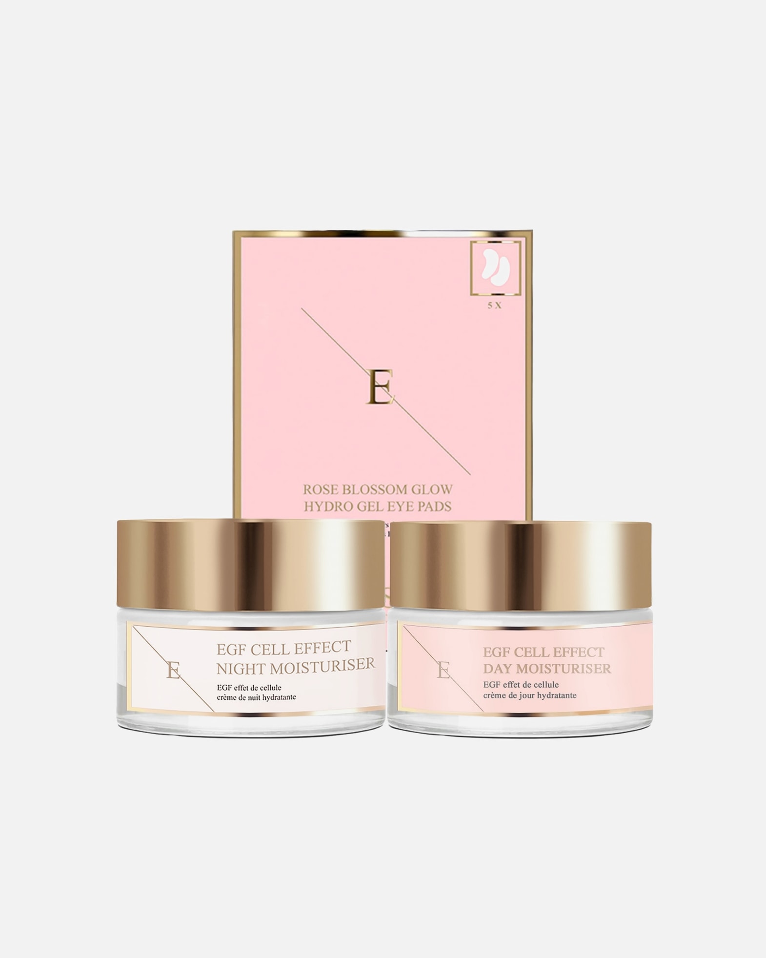 Coffret soin visage pour FemmeErthSkin LondonCoffret Duo EGF + Rose Eye1 pièce
