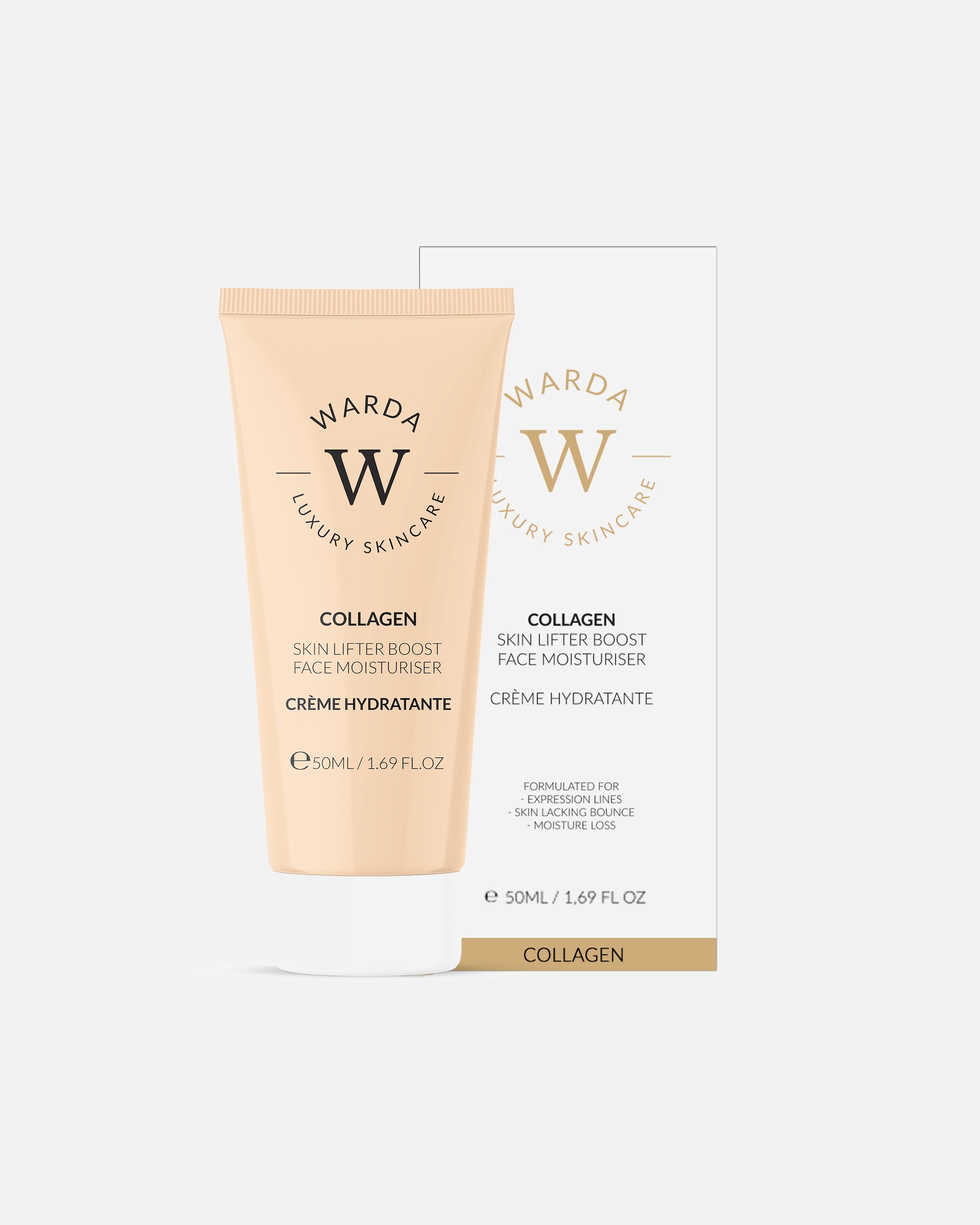 Crème visage pour FemmeWARDA LUXURY SKINCARECrème au collagène1 pièce