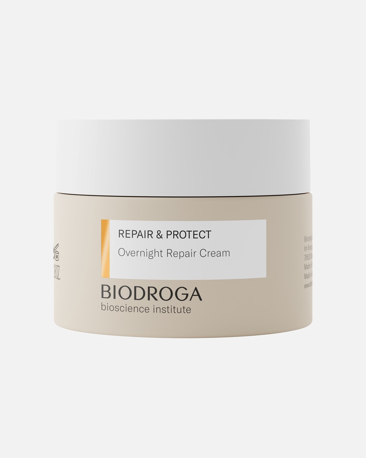 Crème de nuit pour FemmeBiodrogaDefault Brand LineOvernight Repair Cream50 ml