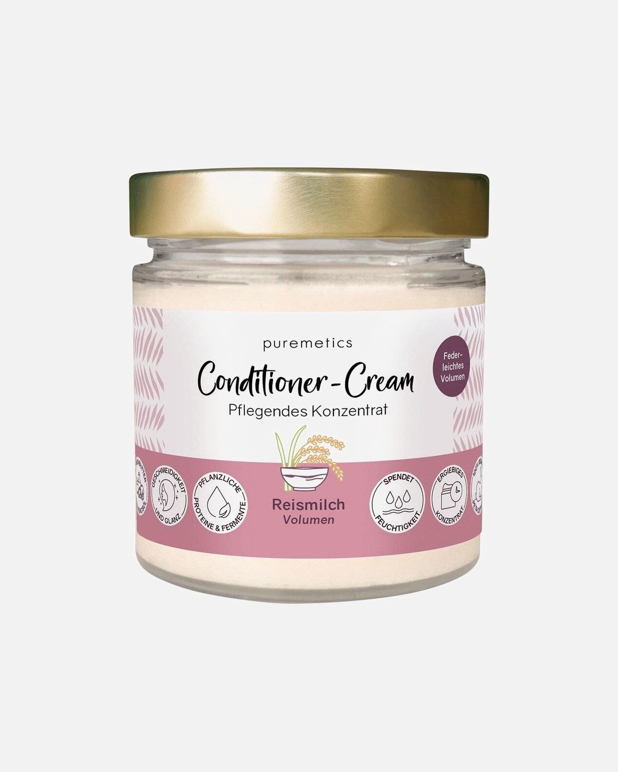 Conditioner voor UnisexpuremeticsVolume Conditioner Cream 'Rijstmelk150 g