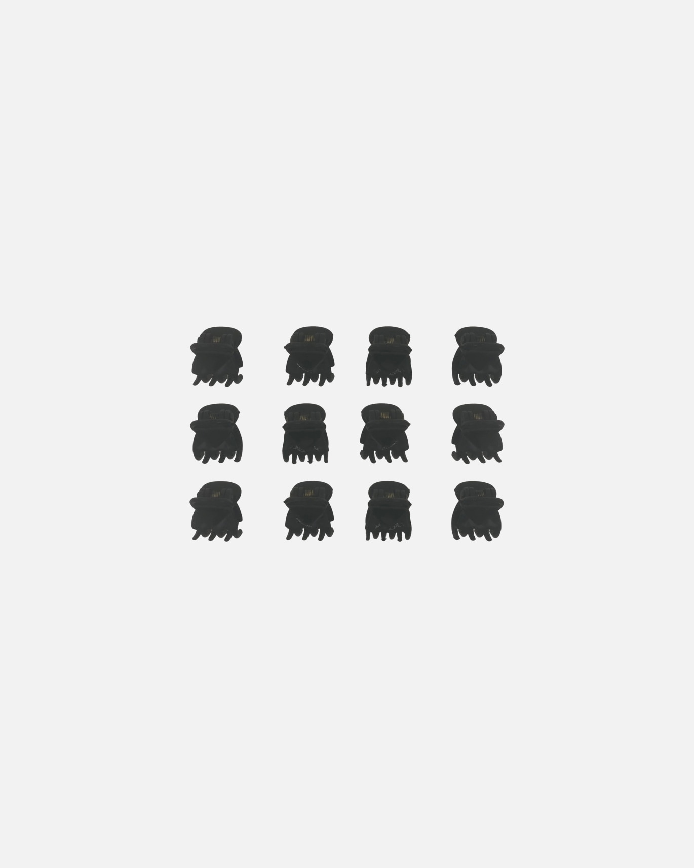 Pince à cheveux pour FemmeSOHODefault Brand LineSOHO Lucca Mini-Pinces à Cheveux - Marron (Lot de 12)SOHO Lucca Mini Pinces à Cheveux Noires (Lot de 12)