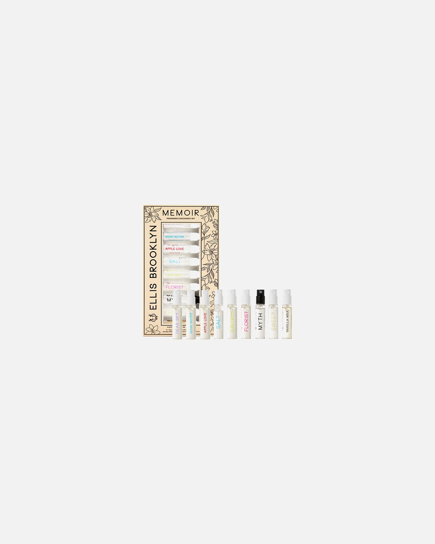 Coffret de parfum pour UnisexeEllis BrooklynDefault Brand LineMEMOIR Fragrance Discovery SetMEMOIR Fragrance Discovery Set