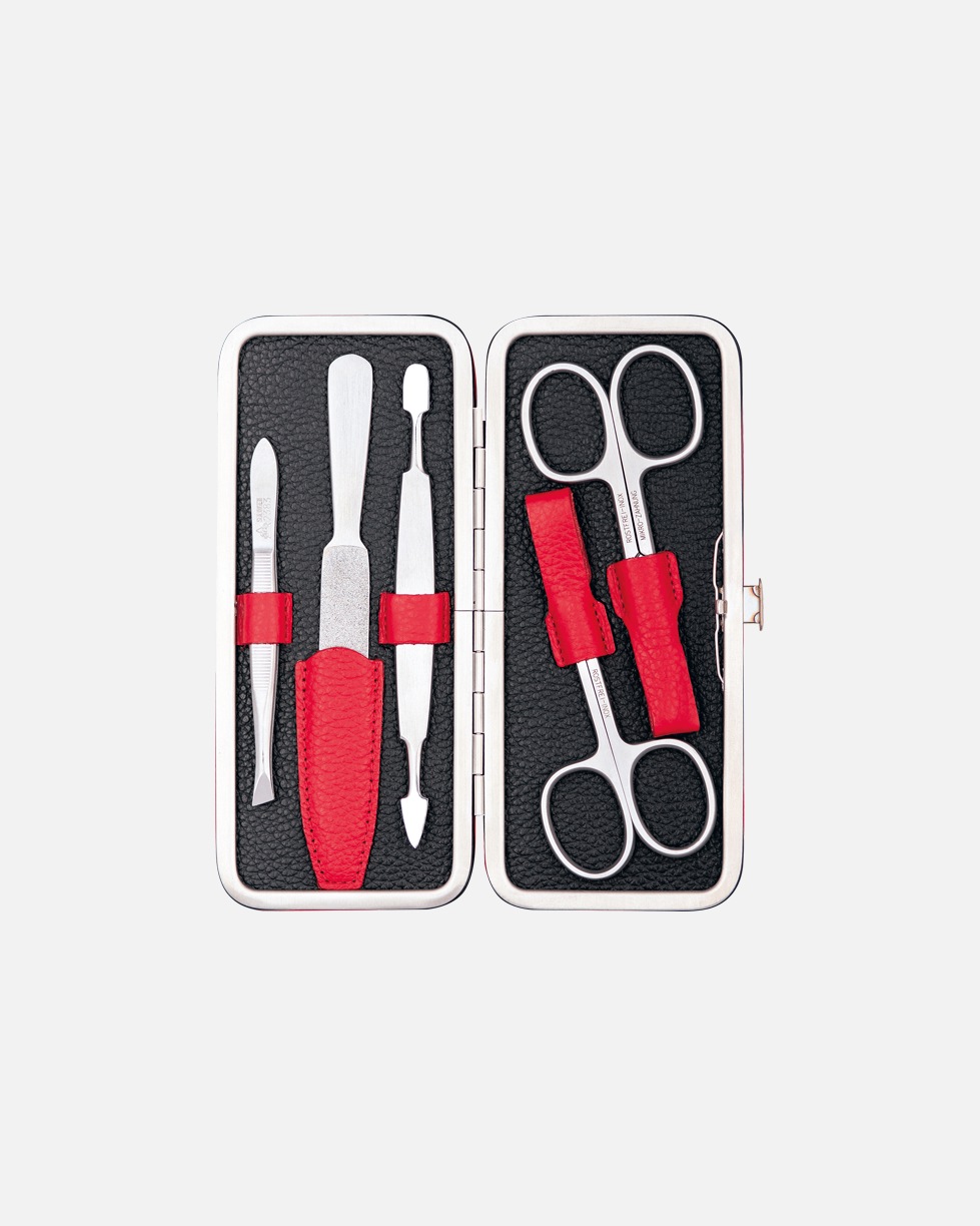 Kit de soins pour les ongles pour UnisexeERBEDefault Brand LineBügel-Etui ColoradoSchwarz/rot