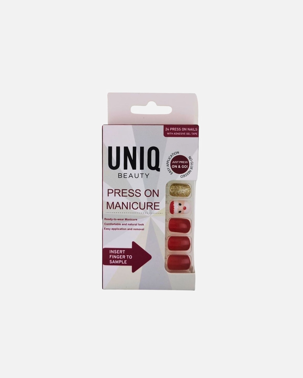 faux ongles pour UnisexeUNIQDefault Brand LineClick On / Press On Manucure OnglesNoël