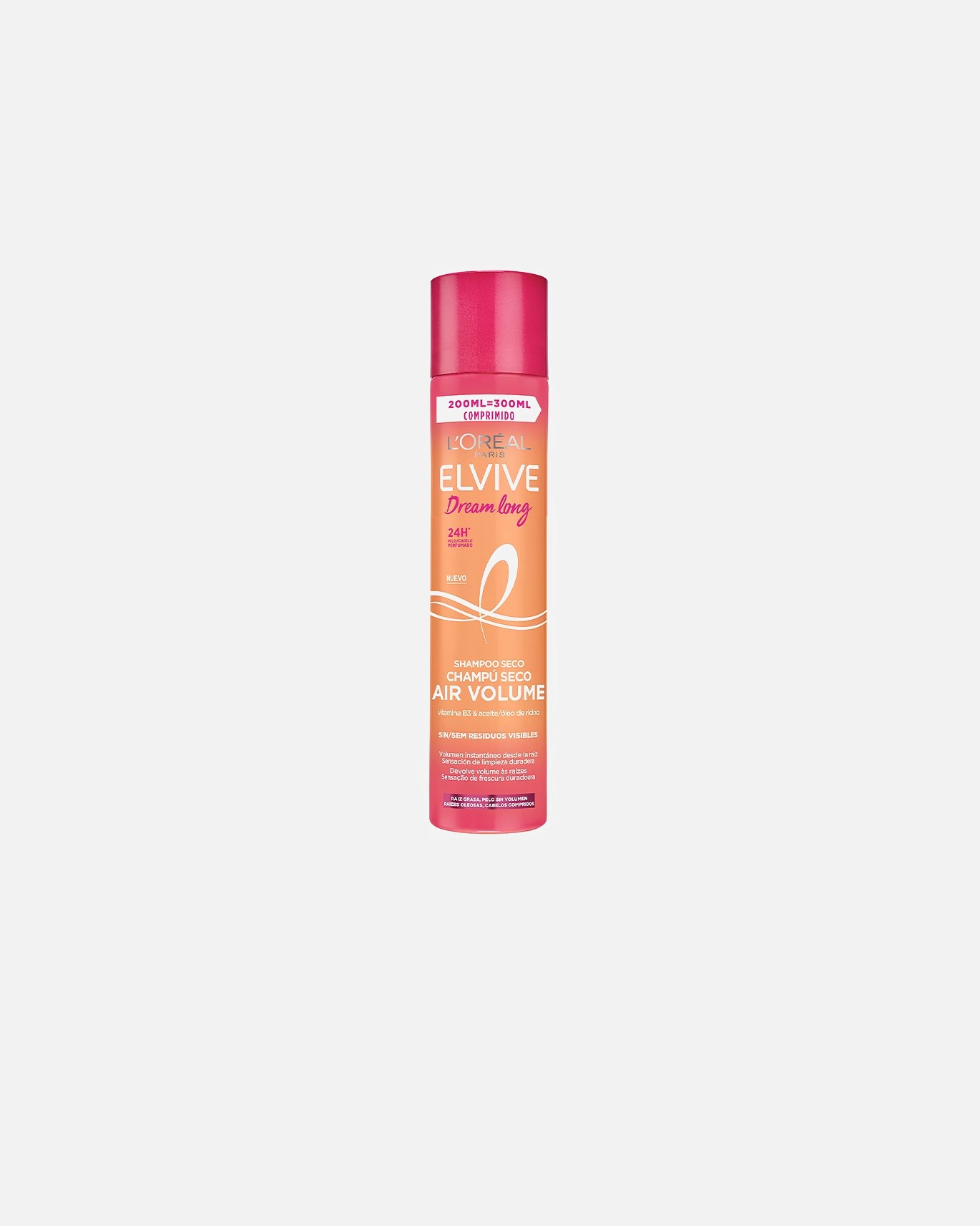 Droogshampoo voor L’Oréal ParisELVIVE DREAM LONG air volume droogshampoo200 ml