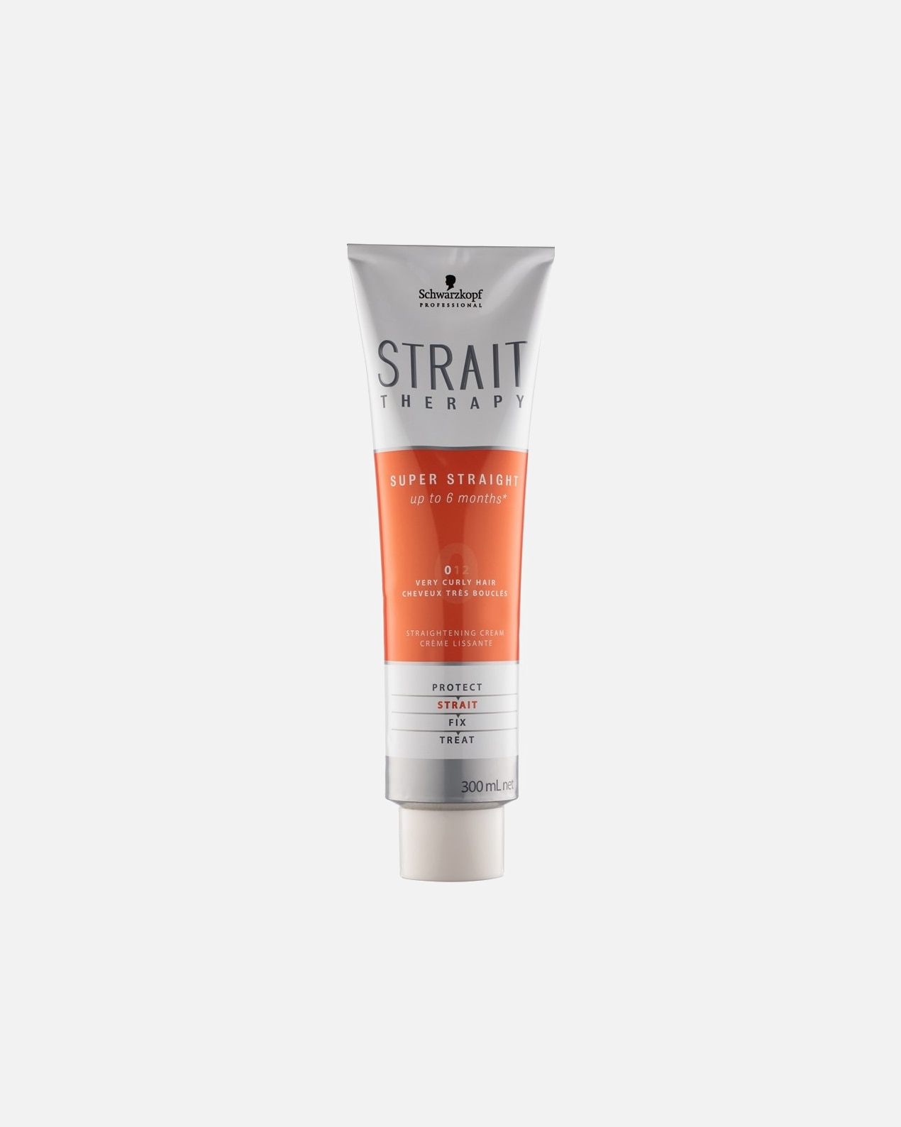 Haarcrème voor Schwarzkopf ProfessionalDefault Brand LineStrait Therapy Straightening Cream1 Normal Hair