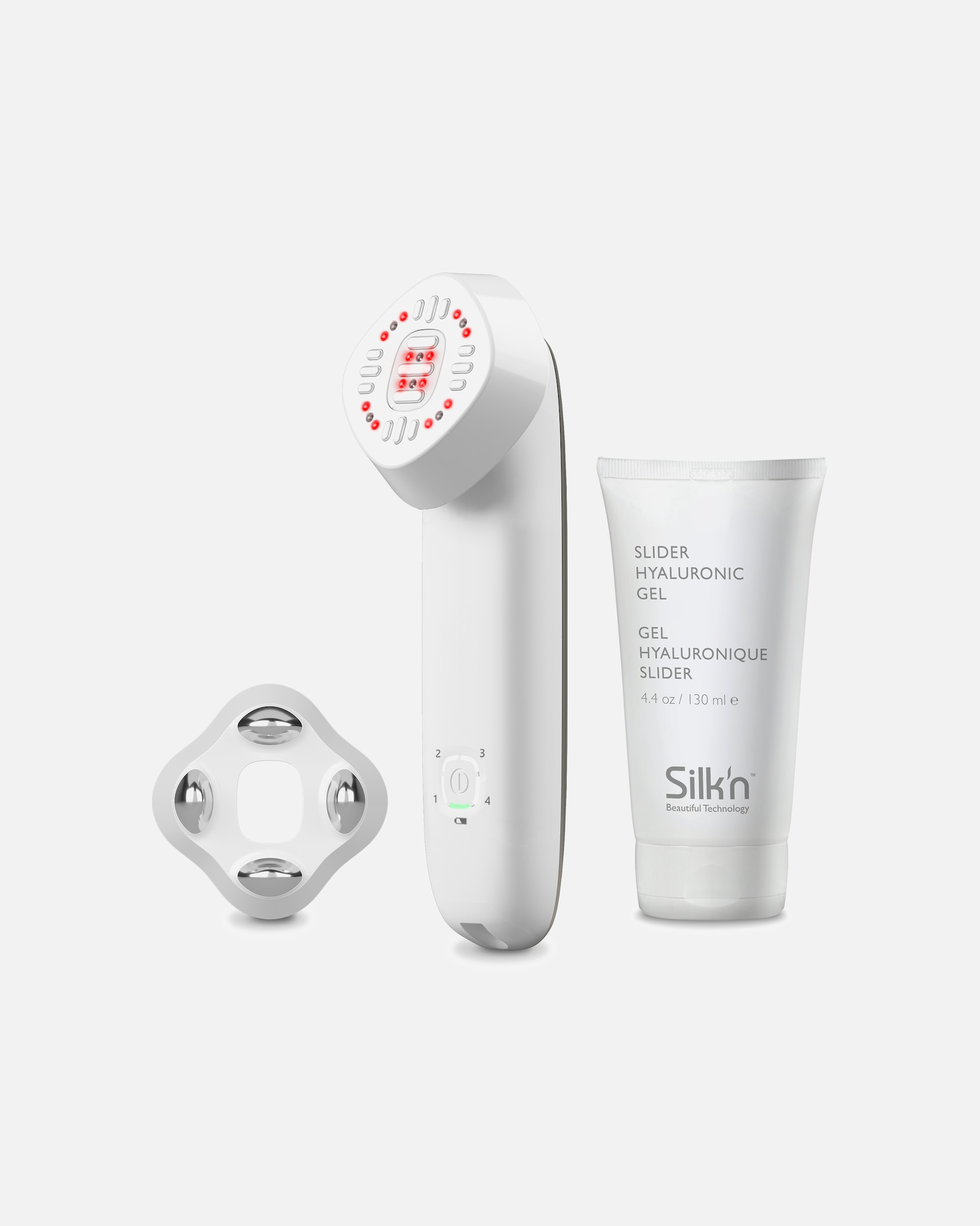 Elektrisch gezichtsmassage apparaat voor UnisexFacetite MultiplatformWit