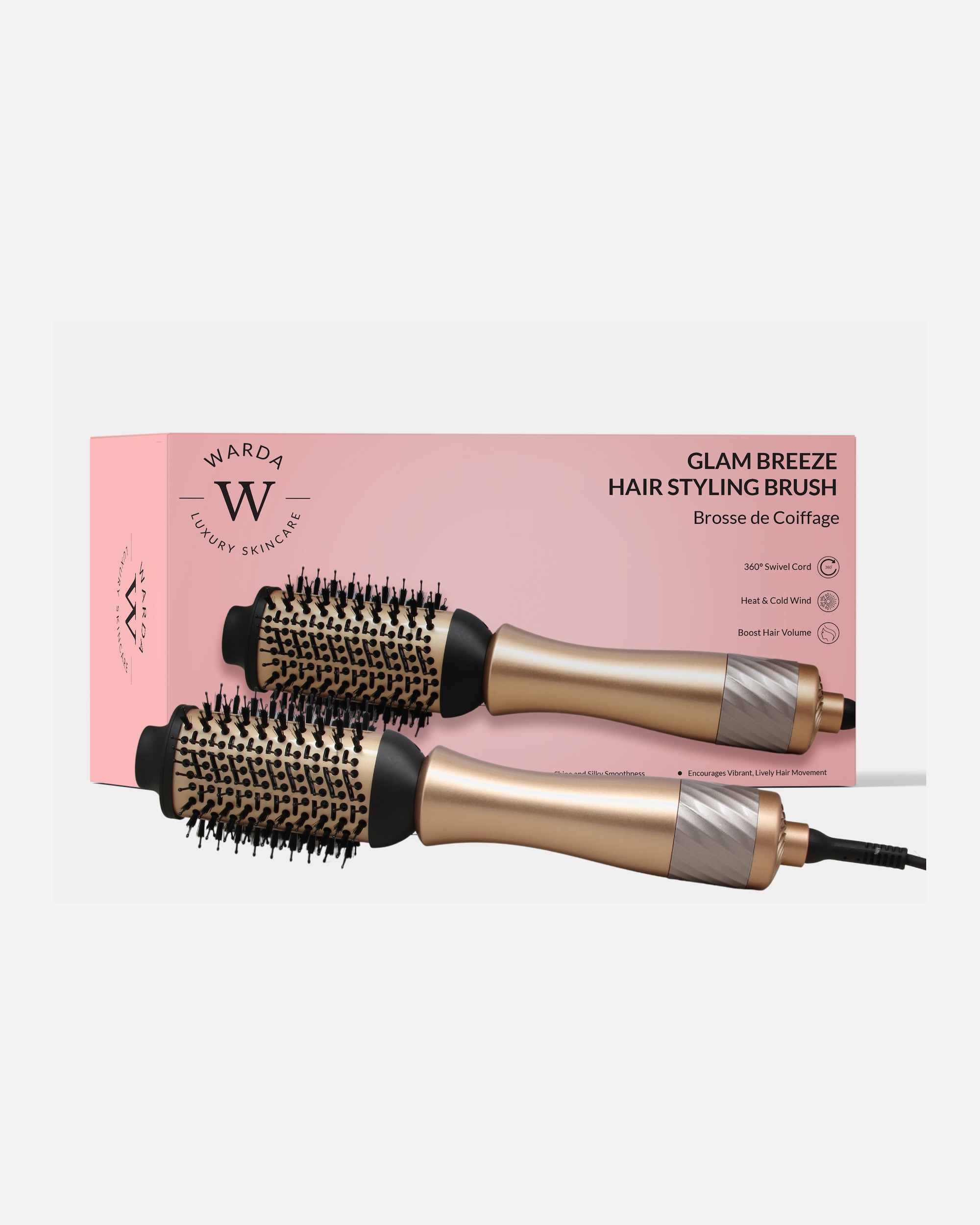 Föhnborstels voor WARDA LUXURY SKINCAREGlam Breeze-kwast1 stuk