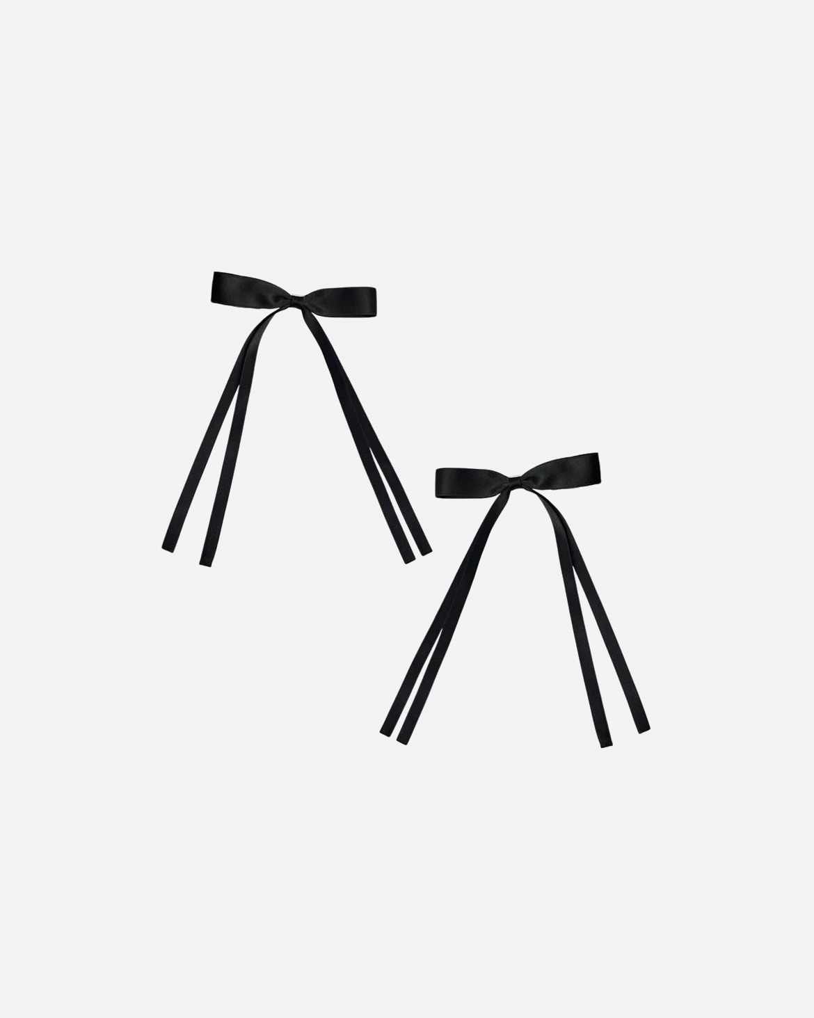 Haarspeld voor SOHODefault Brand LineIsa Strik HaarclipsZwart