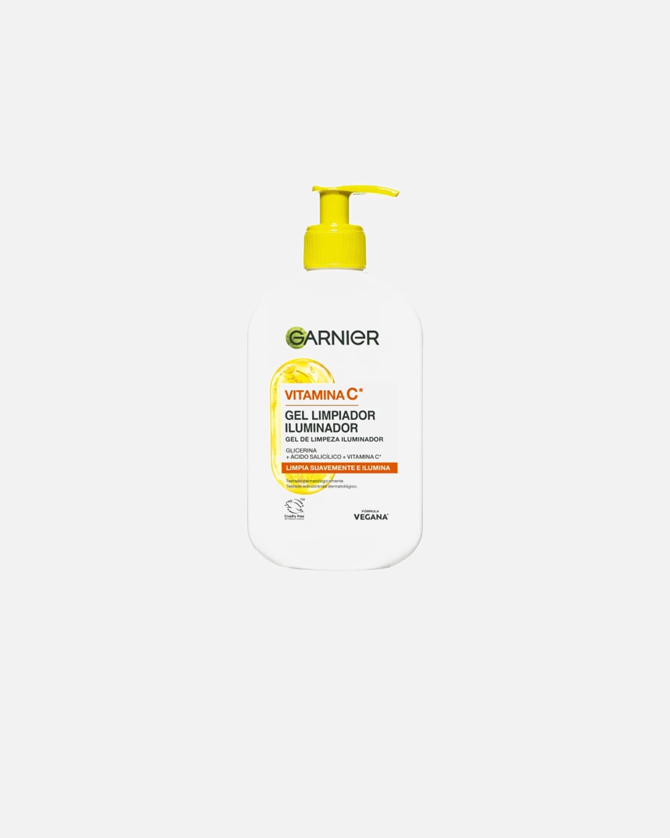 Gel nettoyant pour UnisexeGarniergel nettoyant éclaircissant à la vitamine C250 ml