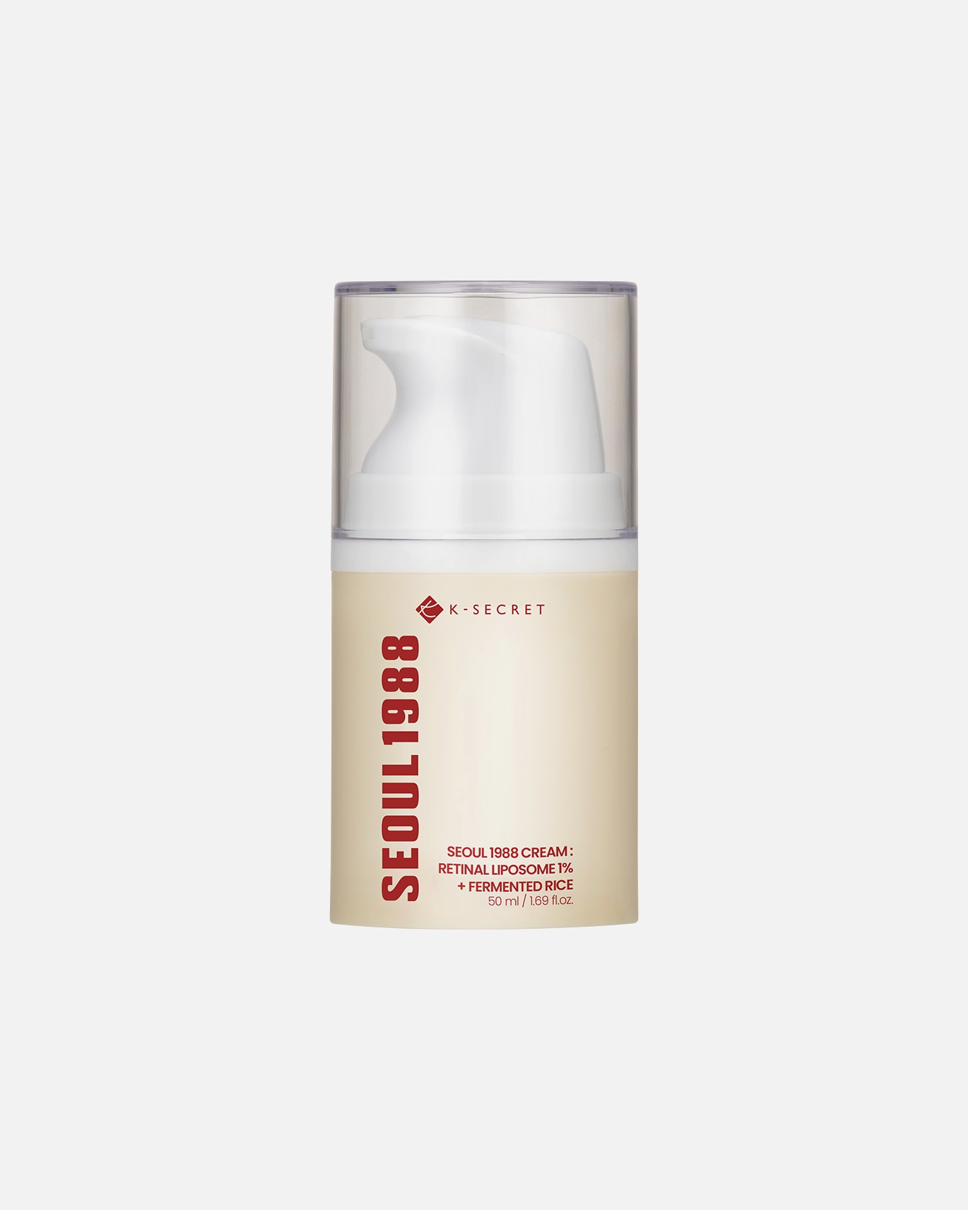 Crème visage pour UnisexeK-SECRETSEOUL 1988 Cream : Retinal Liposome 1% + Fermented Rice50 ml
