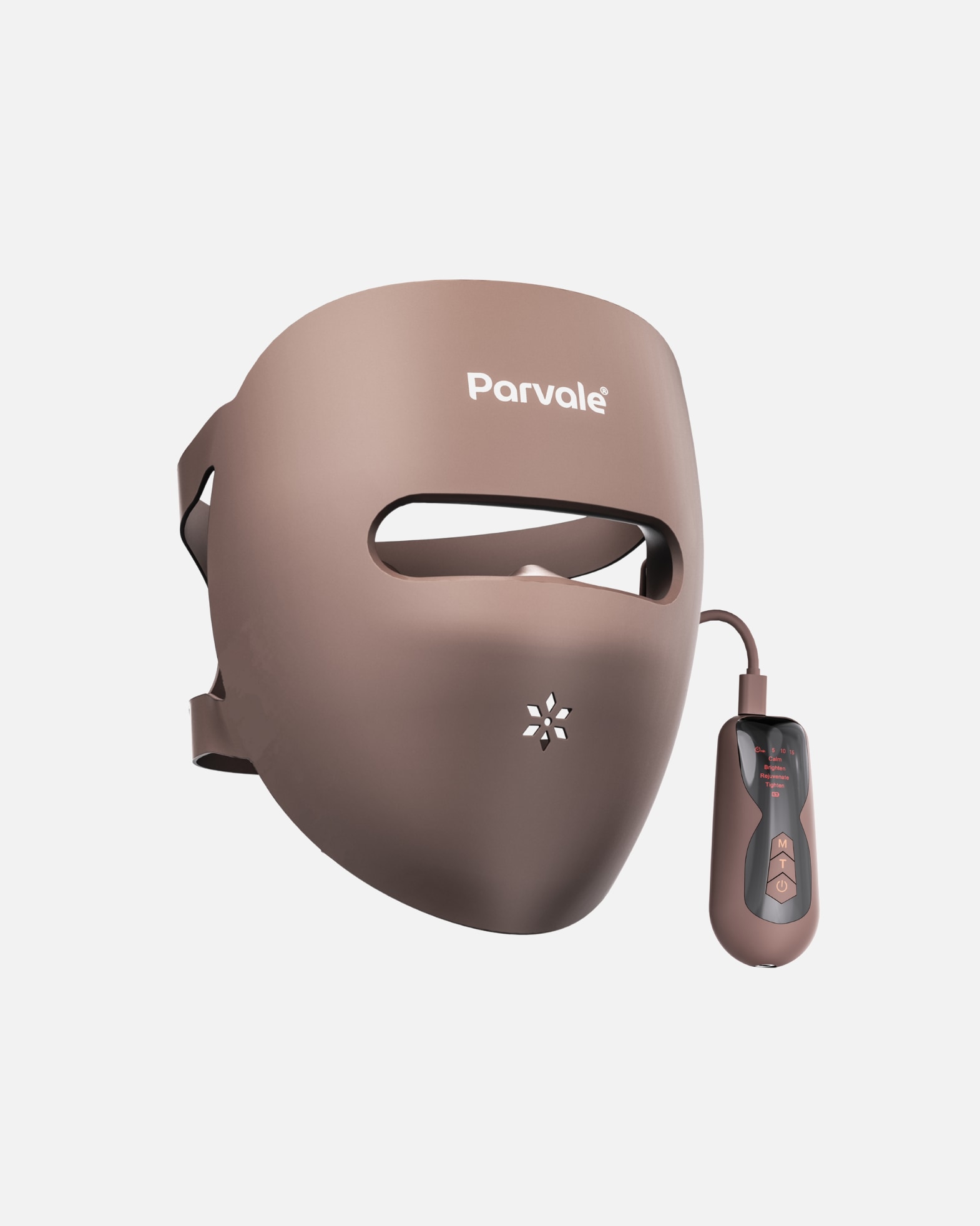Elektrisch gezichtsmassage apparaat voor UnisexParvaleDefault Brand LineLED ProSkin GezichtsmaskerBruin