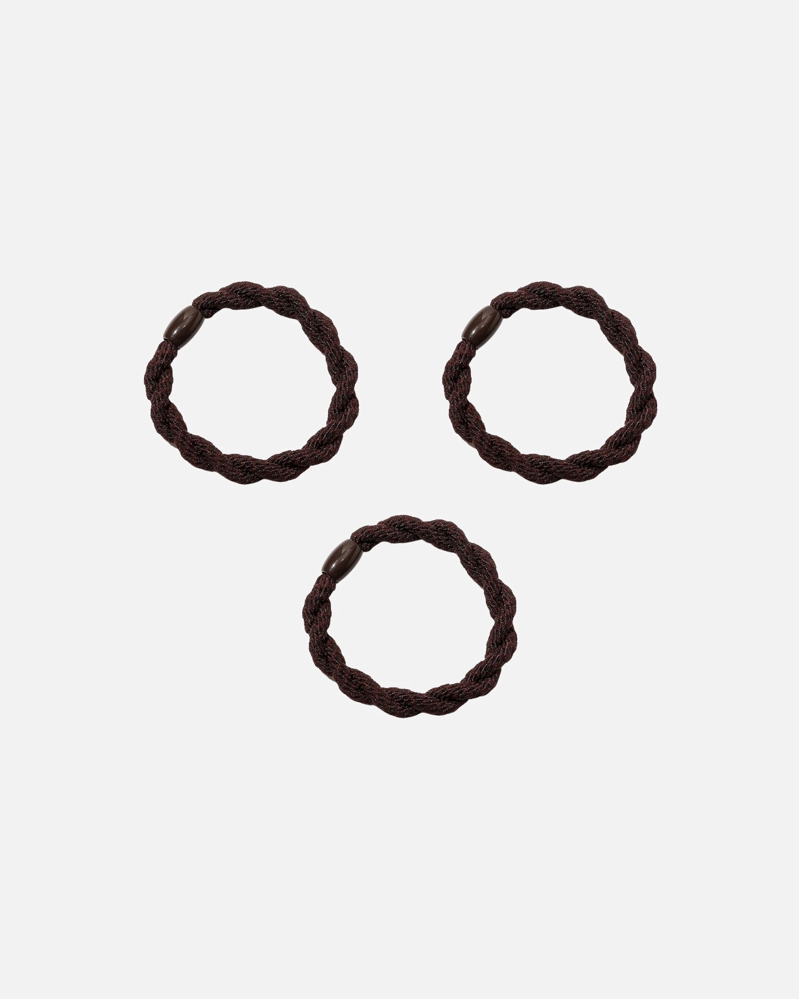 Haarelastiekje voor SOHODefault Brand LineKaroline HaarelastiekenDonkerbruin