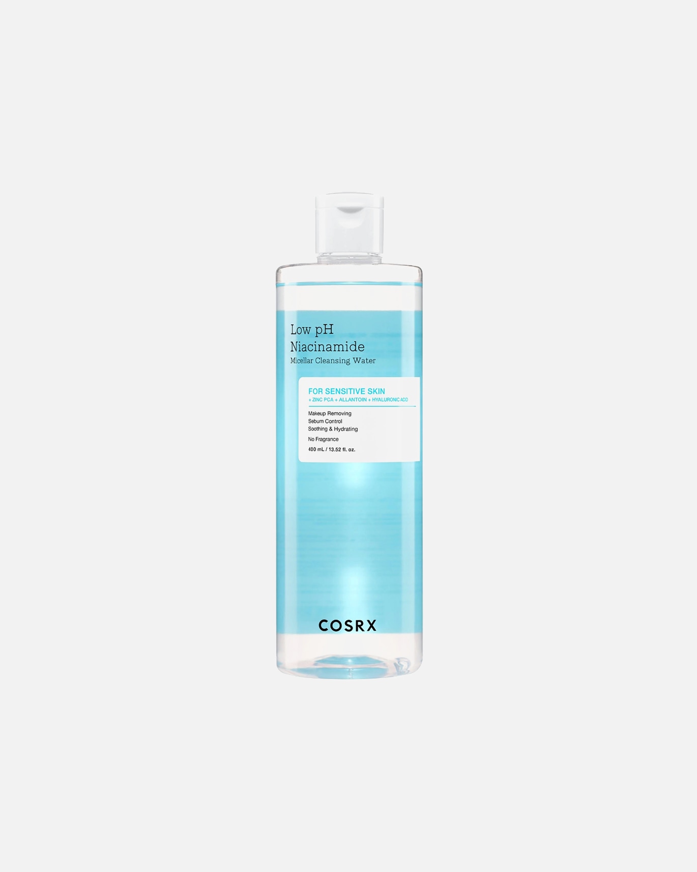 Toner voor UnisexCosrxLow pH Niacinamide Micellar Cleansing Water 400ml400 ml