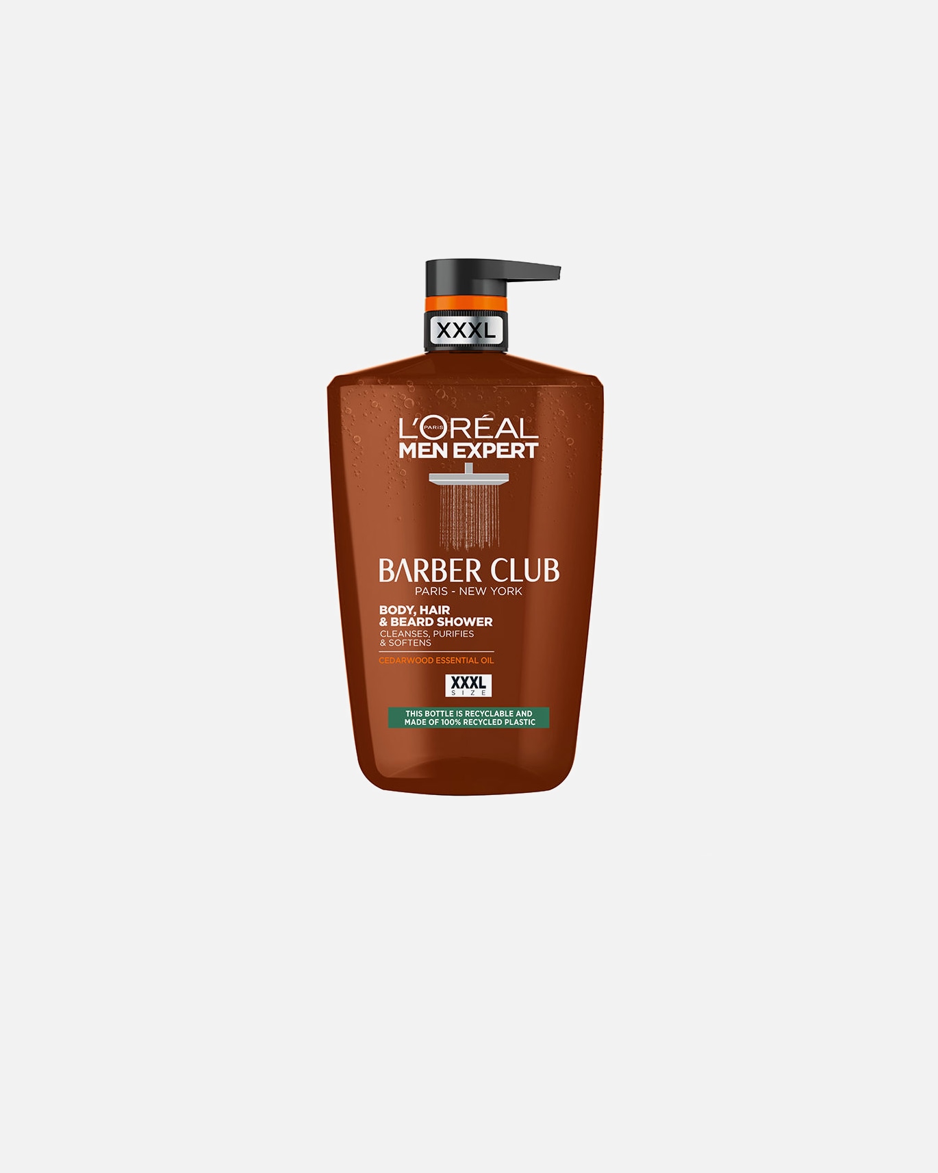 Gel pour le corps pour HommeL’Oréal ParisMEN EXPERT BARBER CLUB douche corps, cheveux et barbe1000 ml