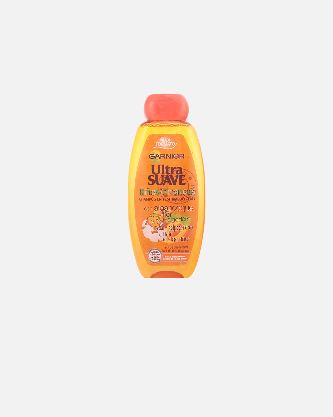Shampooing bébé pour UnisexeGarnierShampoing Enfant ULTRA DOUX Abricot400 ml