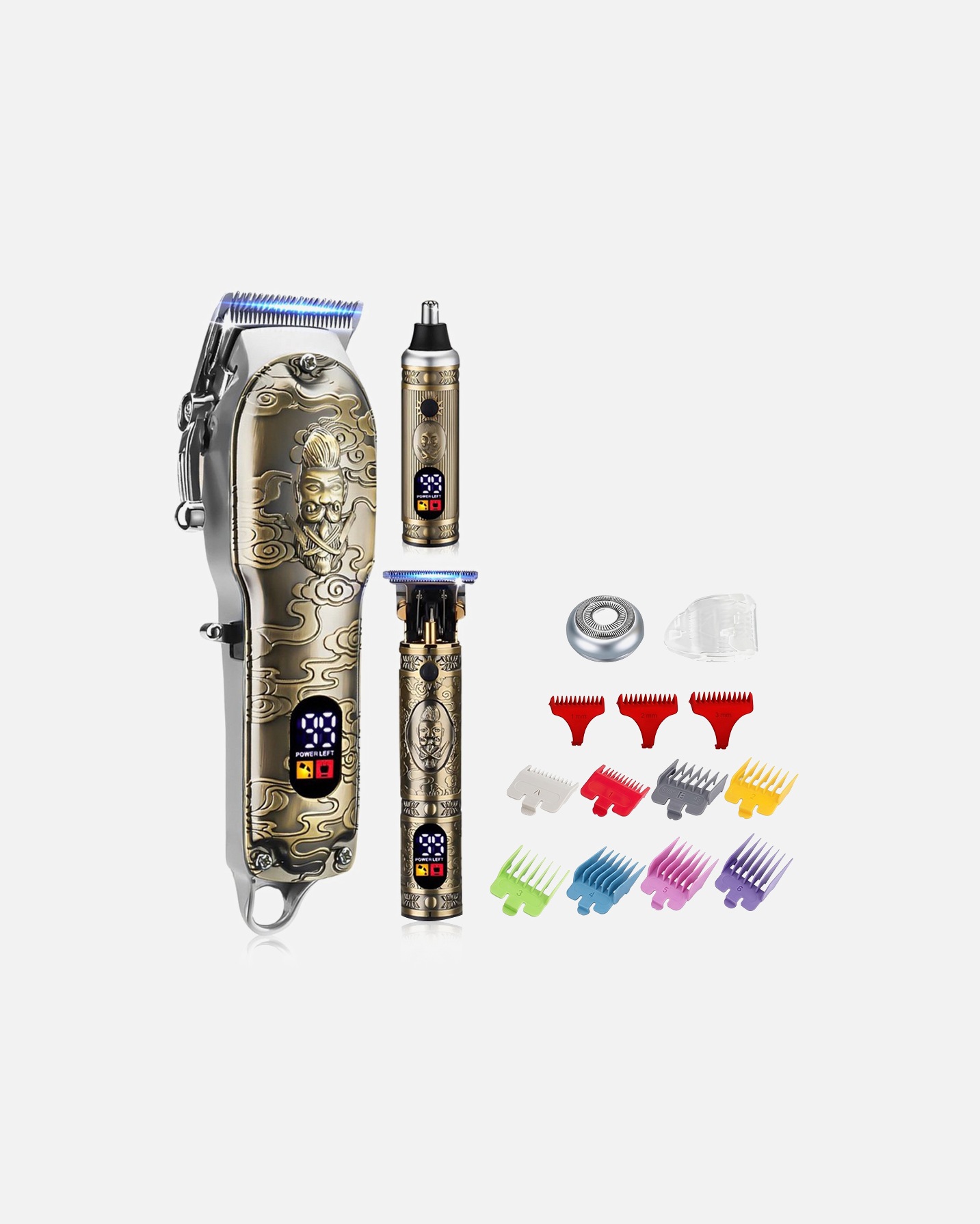 Tondeuse pour UnisexeSansbeauteDefault Brand LineTondeuse à cheveux professionnelle sans fil 4 en 11 Piece