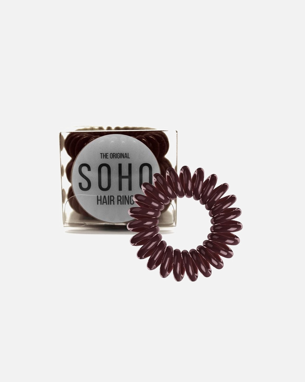 Haarelastiekje voor UnisexHaarspeldjesBruin