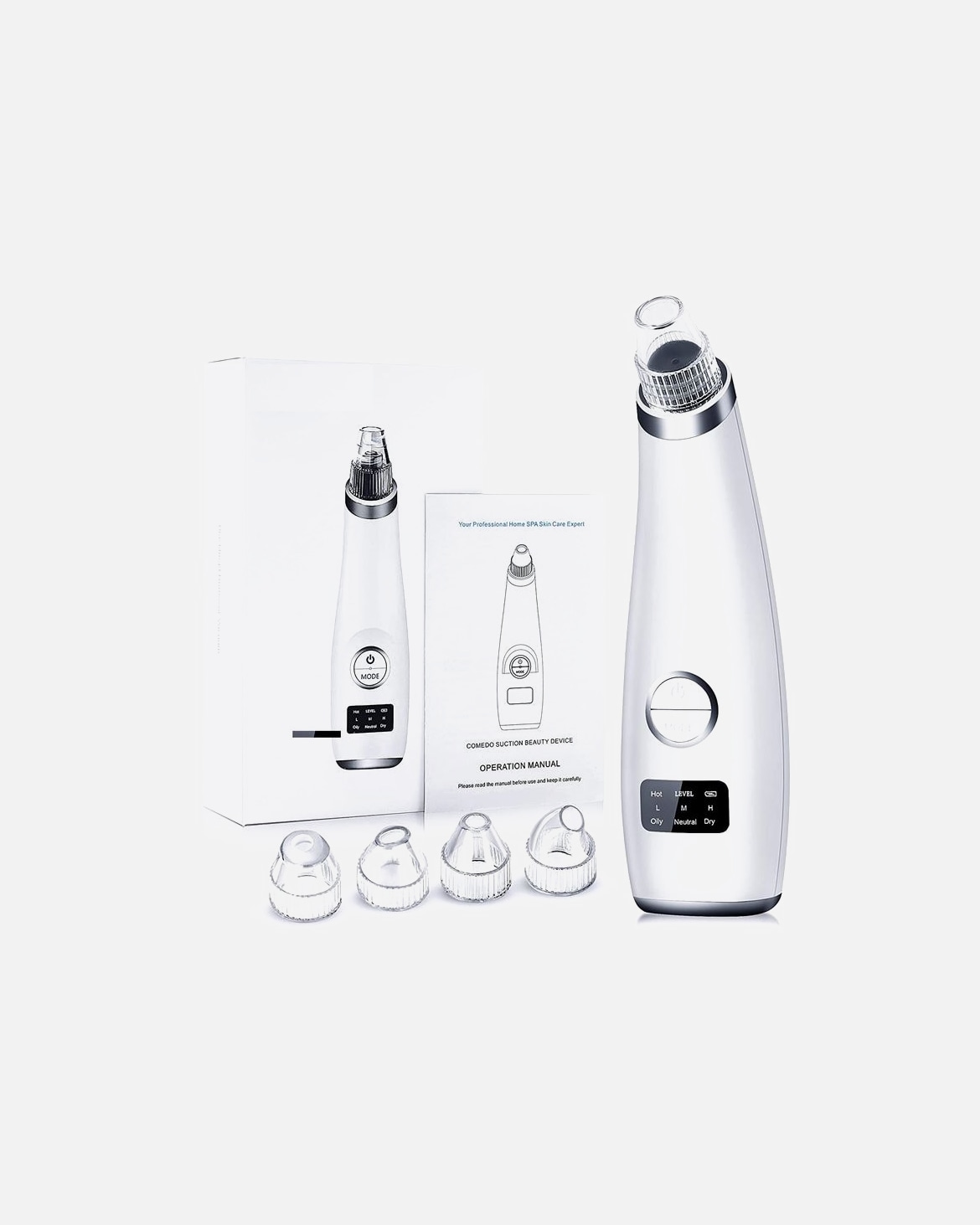 Instrument de nettoyage pour FemmeUNIQDefault Brand LineExtracteur de points noirsBlanc