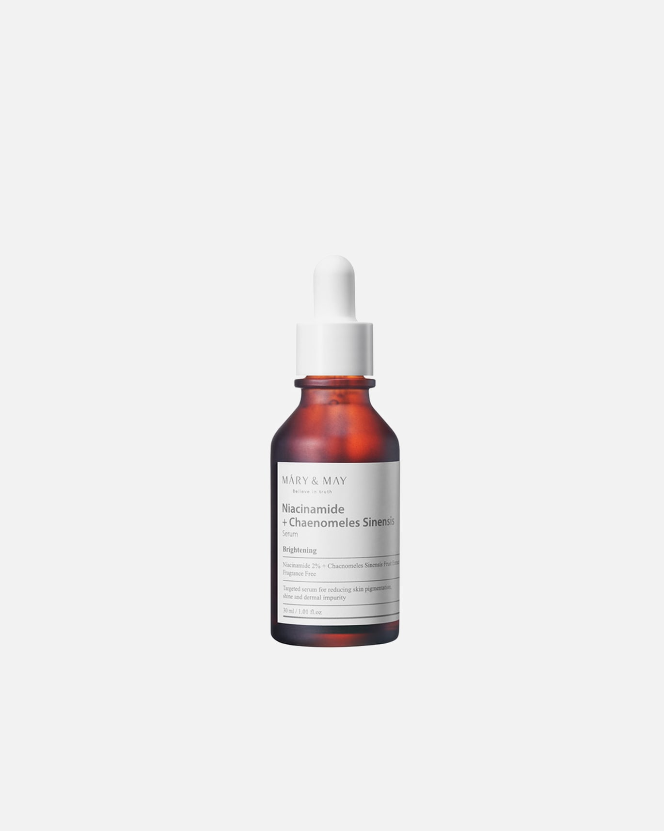 Hydraterend serum voor UnisexMary & MayDefault Brand LineNiacinamide + Chaenomeles Sinensis Serum30 ml