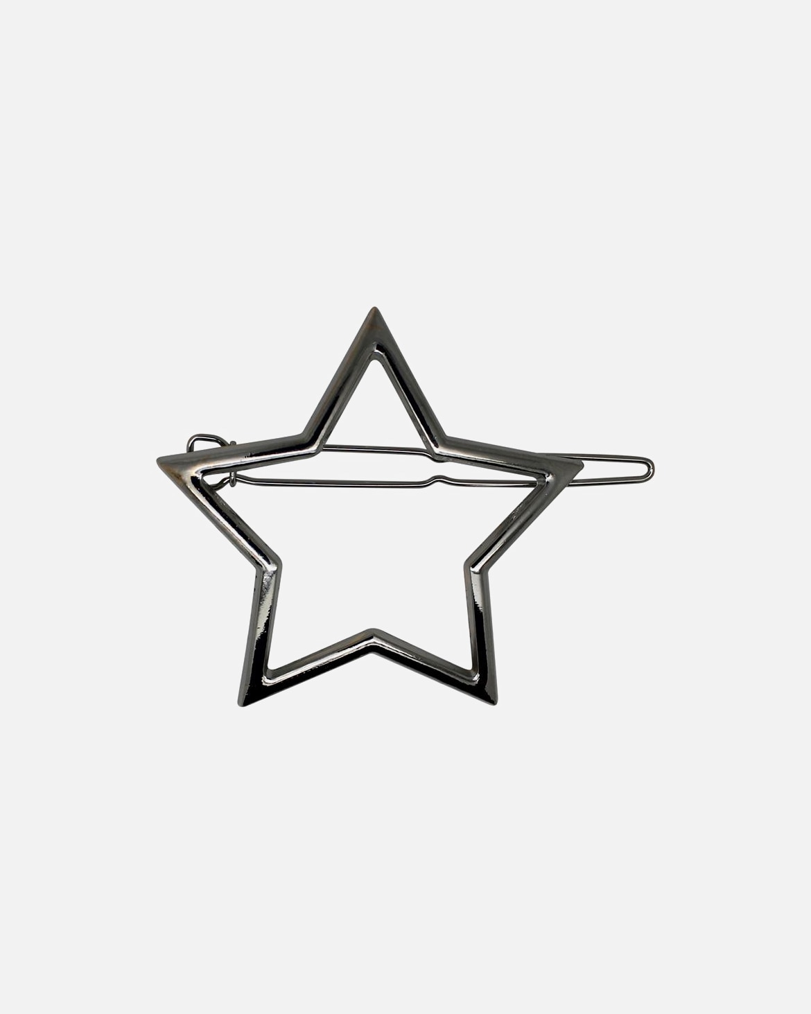 Barrette pour UnisexeSOHODefault Brand LinePince à cheveux étoile en métalArgent