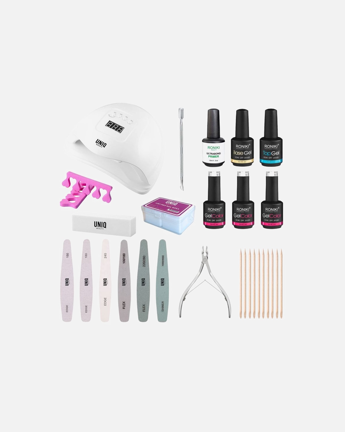 Kit de soins pour les ongles pour UnisexeKit de démarrage gel Premium1 piéce