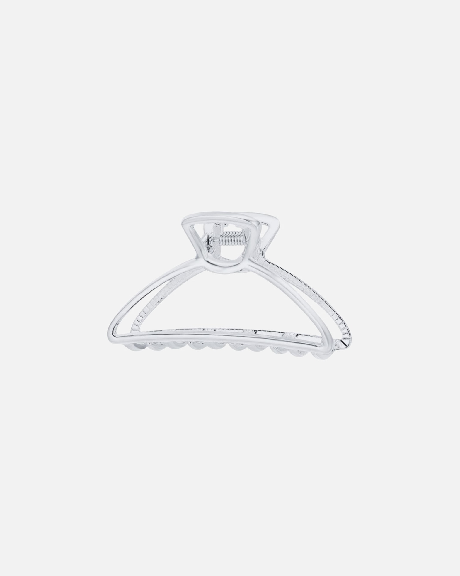 Pince à cheveux pour UnisexeSOHODefault Brand LineTori Barette Small Pince à cheveux en métalArgent