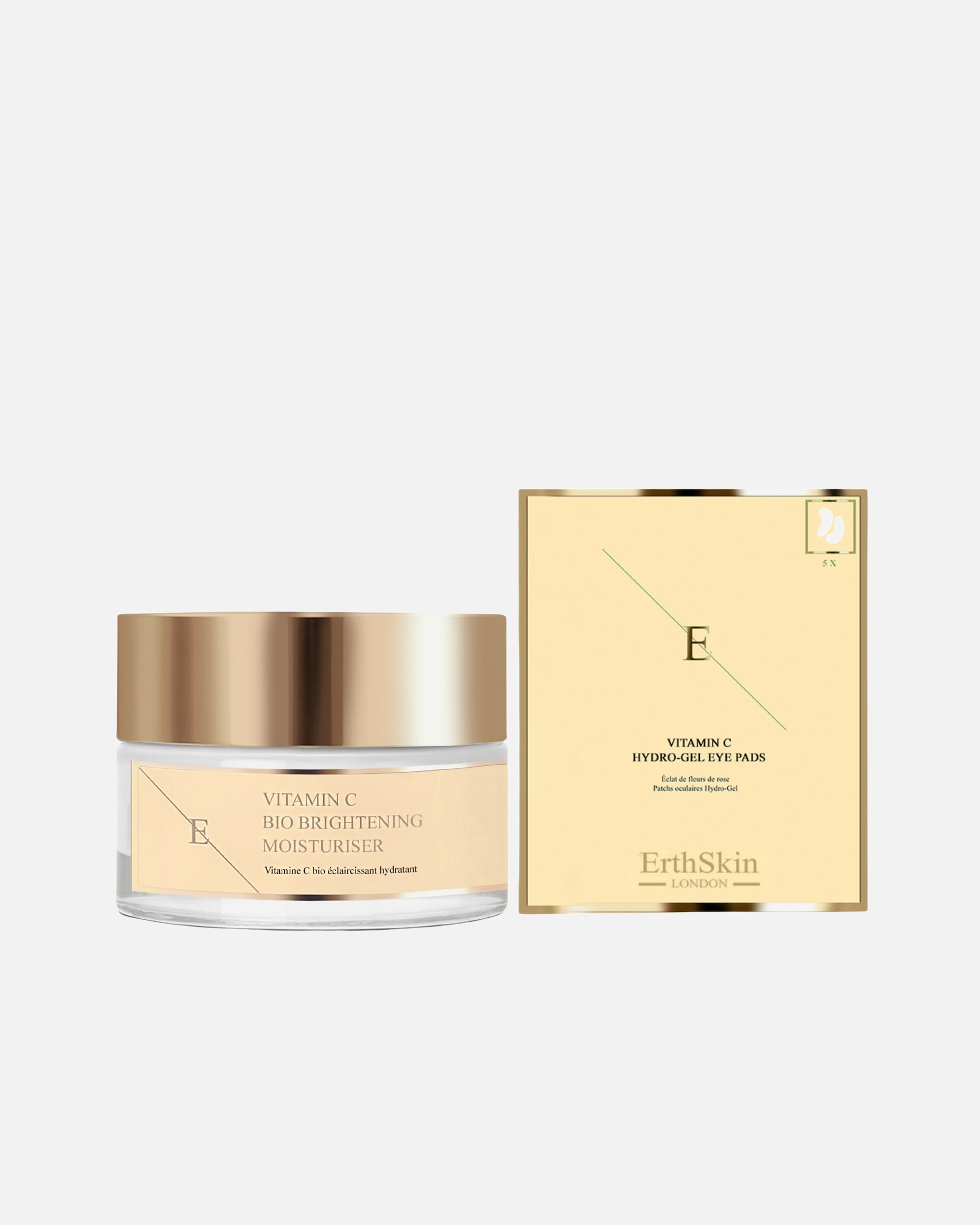 Gezichtsverzorgingsset voor ErthSkin LondonVitamine C Bright Eyes Set1 stuk