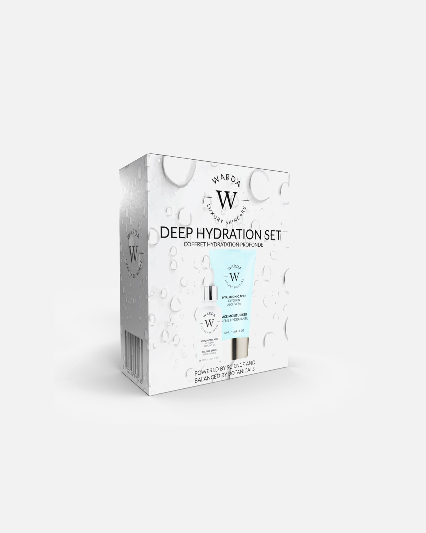 Coffret soin visage pour FemmeWARDA LUXURY SKINCARECoffret Hydratation Profonde1 pièce