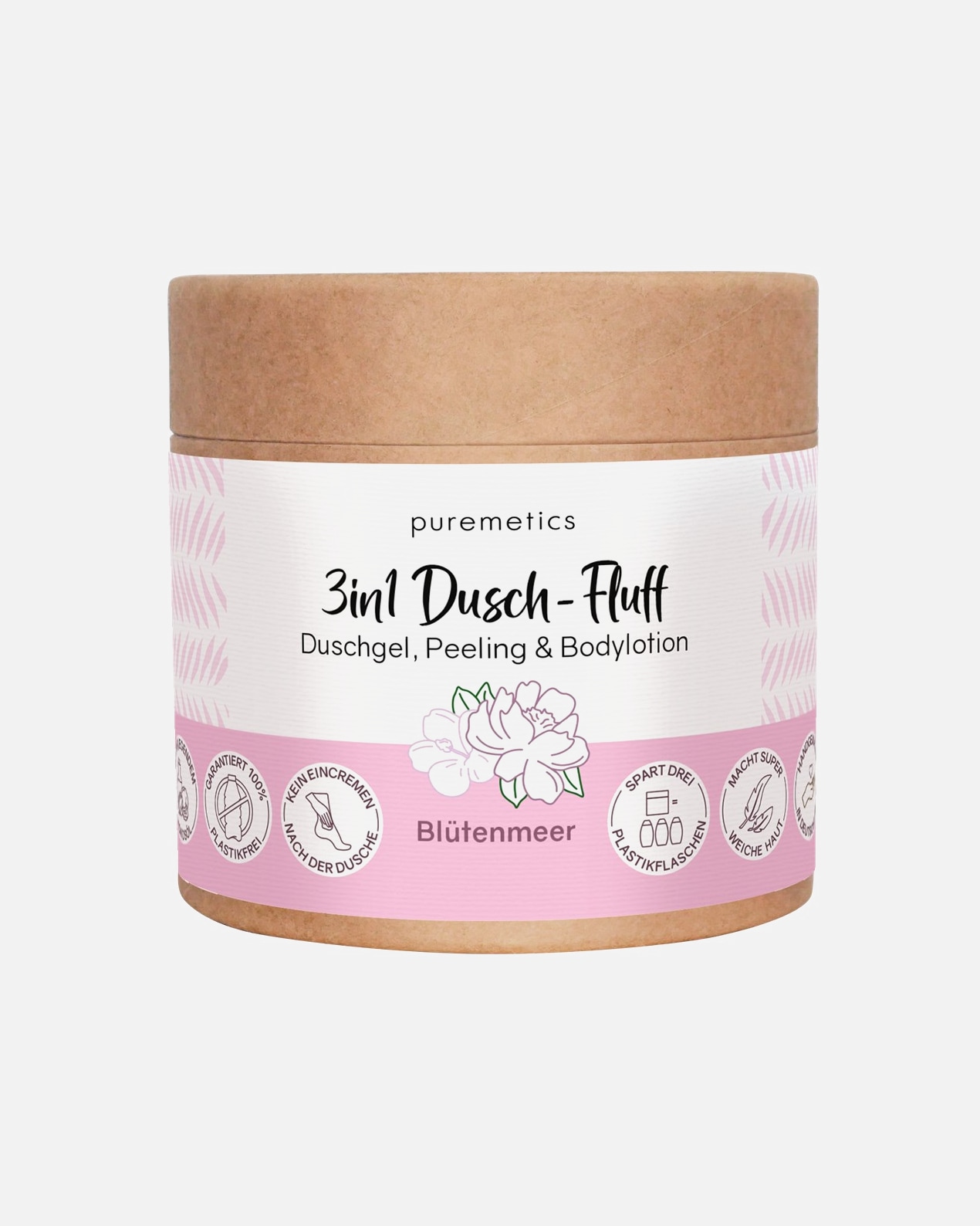 Gel douche pour FemmepuremeticsDouche Fluff Mer de Fleurs250 g