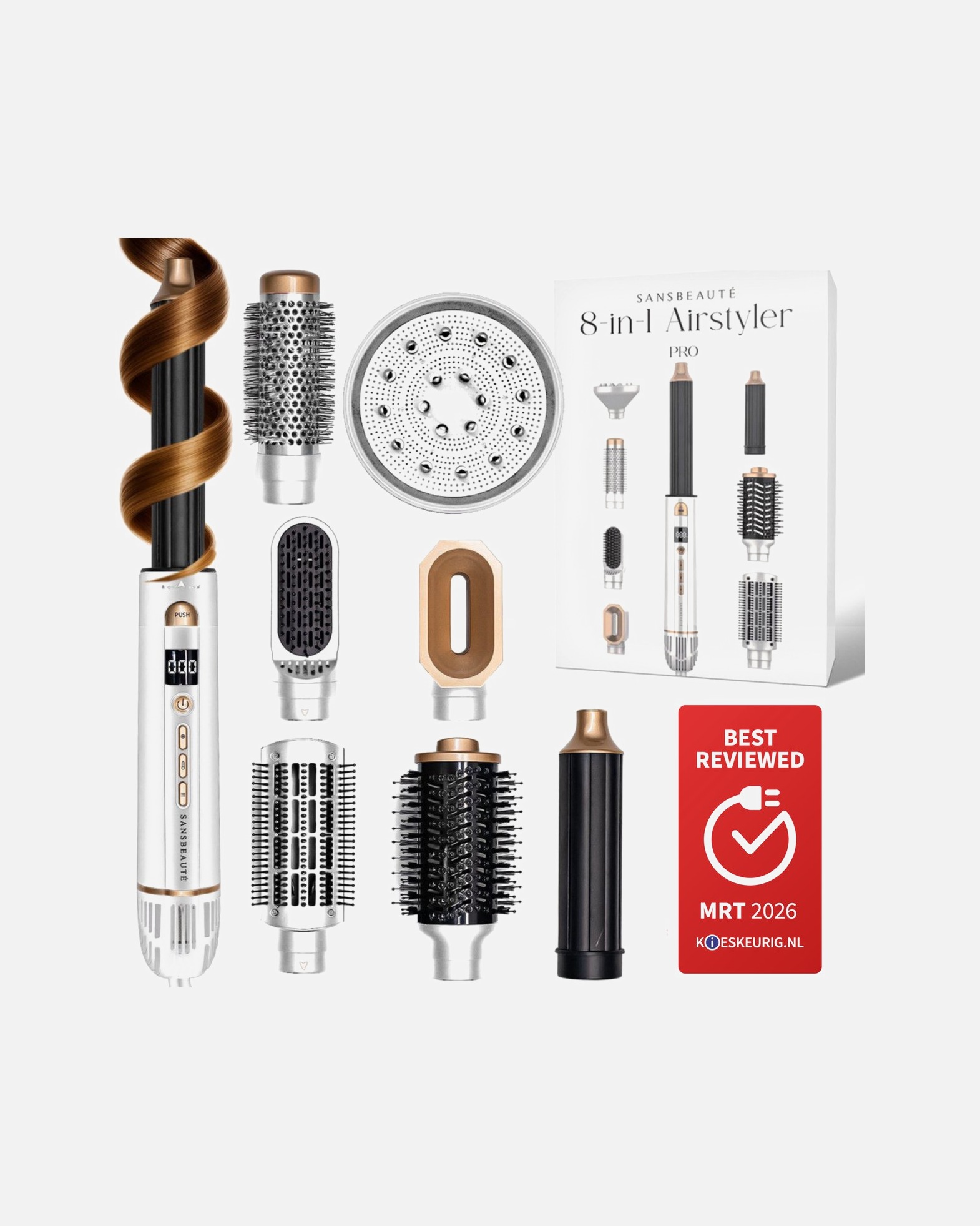 Kit coiffant pour UnisexeSansbeauteDefault Brand Line8-en-1 Airstyler avec diffuseur1 Piece
