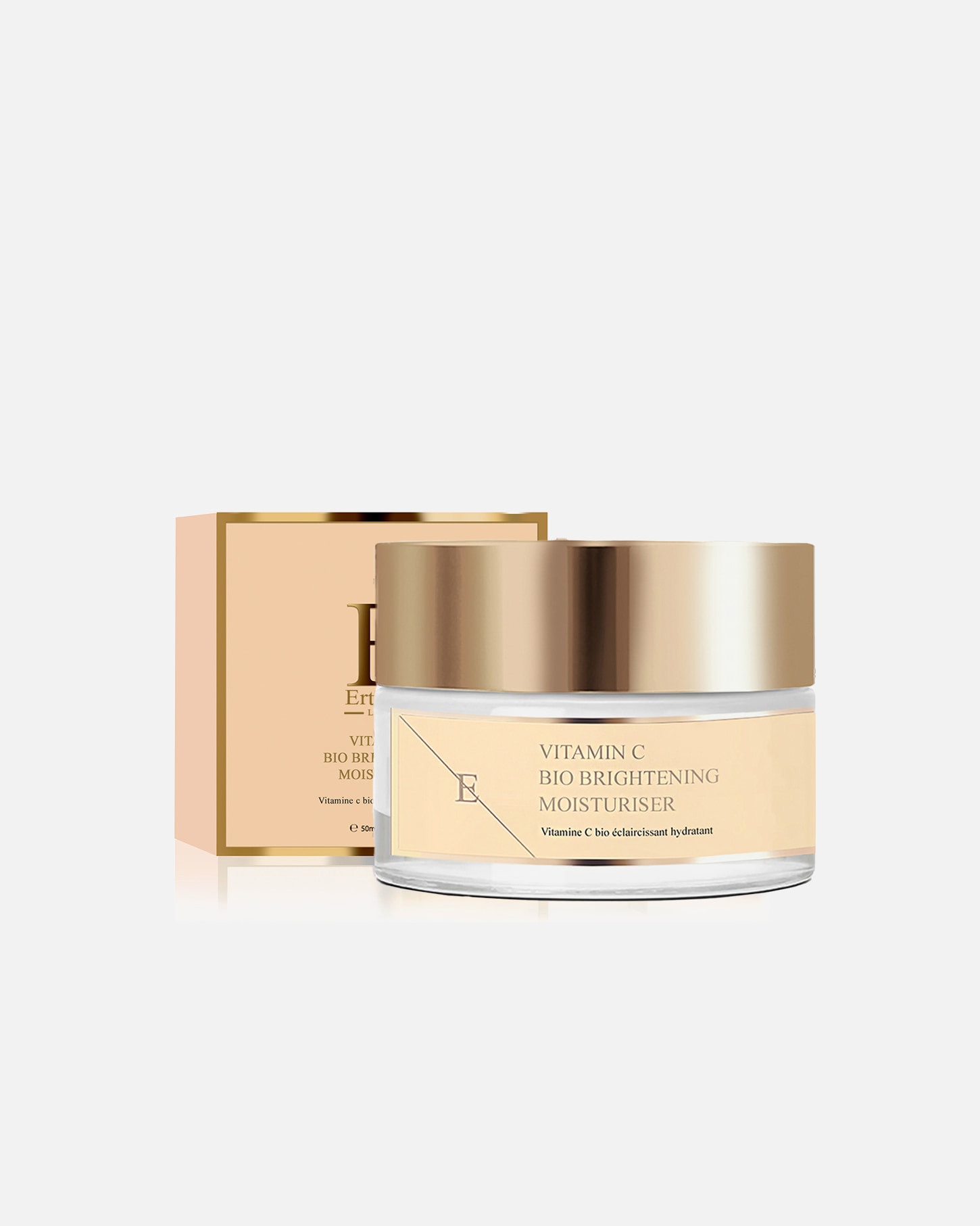 Gezichtscrème voor ErthSkin LondonVitamine C organische verhelderende vochtinbrengende crème50 ml