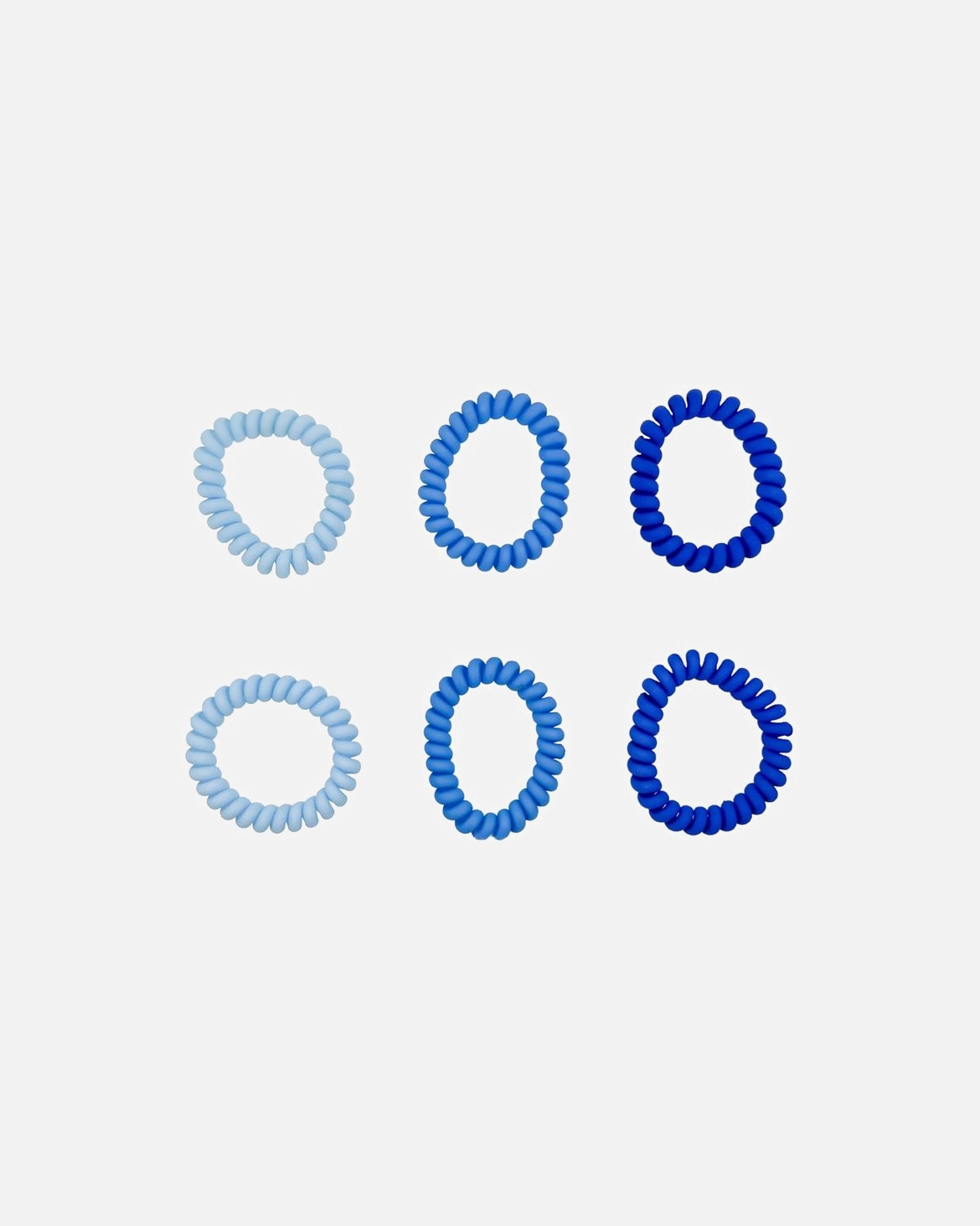 élastique pour FemmeSOHODefault Brand LineÉlastiques à cheveux Thia SpiralBleu