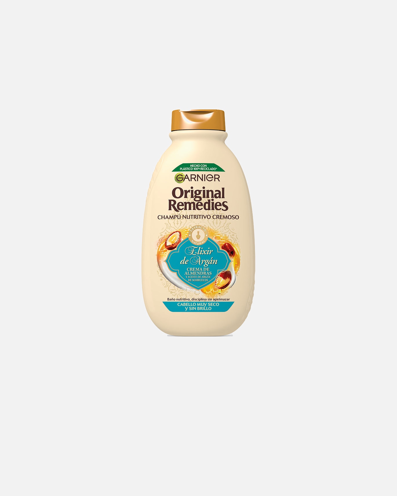 Haar shampoo voor UnisexGarnierORIGINELE REMEDIES argan elixir shampoo400 ml