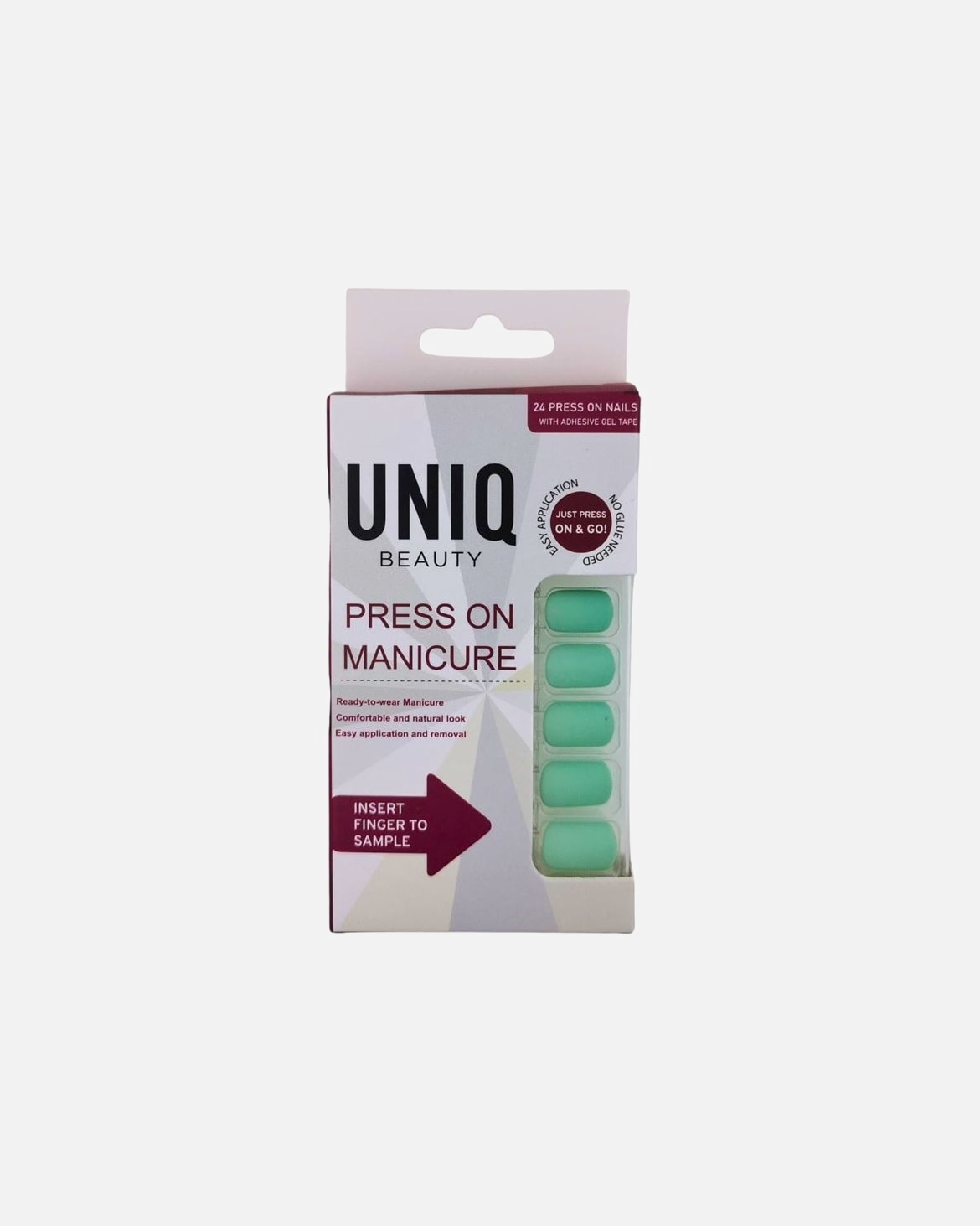 faux ongles pour UnisexeUNIQDefault Brand LineClick On / Press On ongles manucureMenthe