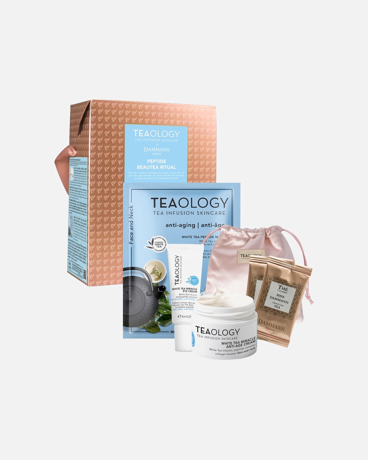 Coffret soin visage pour FemmeTeaologyPeptide Beautea Ritual1 Pce