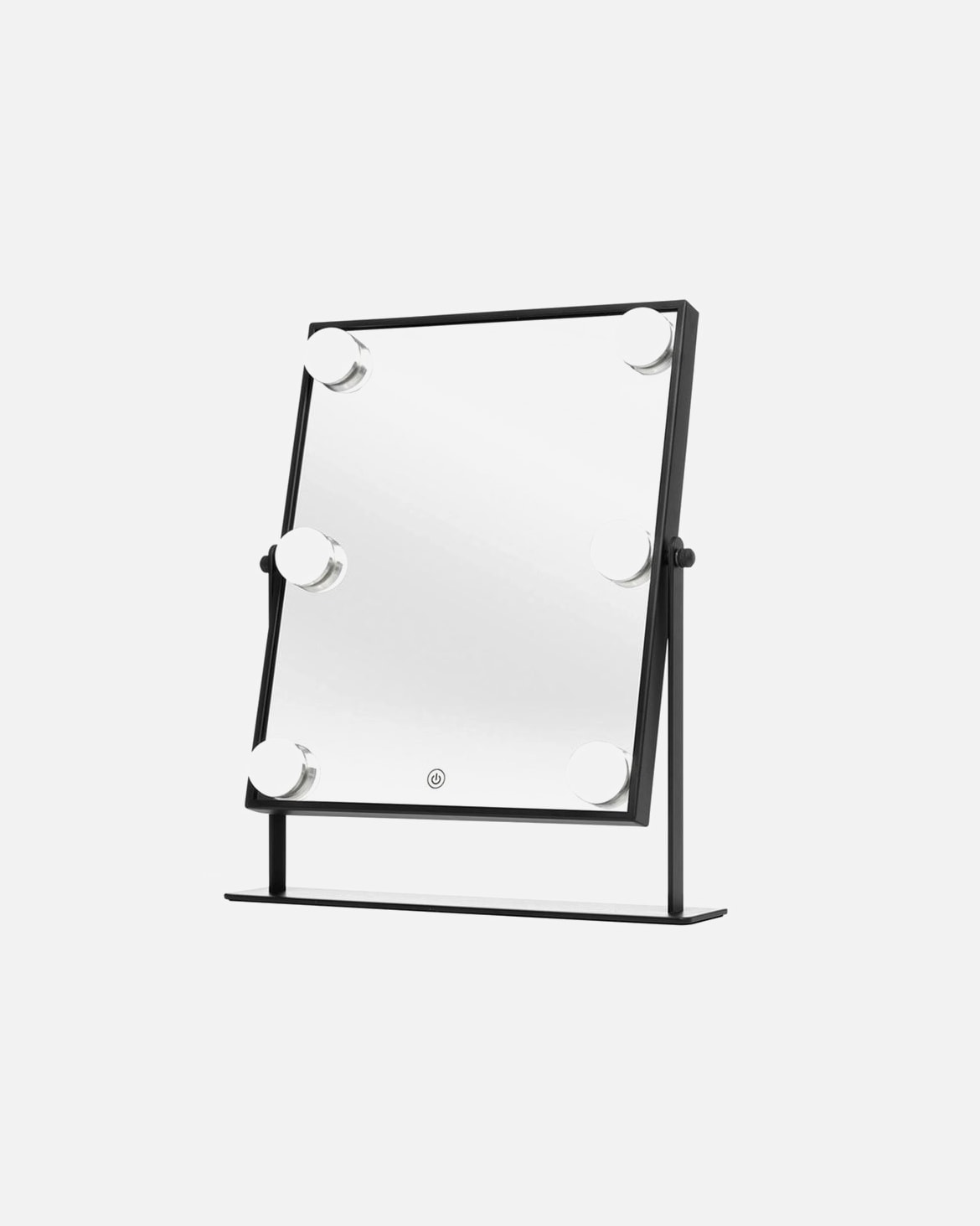 Make-up spiegel voor UnisexUNIQDefault Brand LineCosmetic Spiegel met LED-lampenZwart