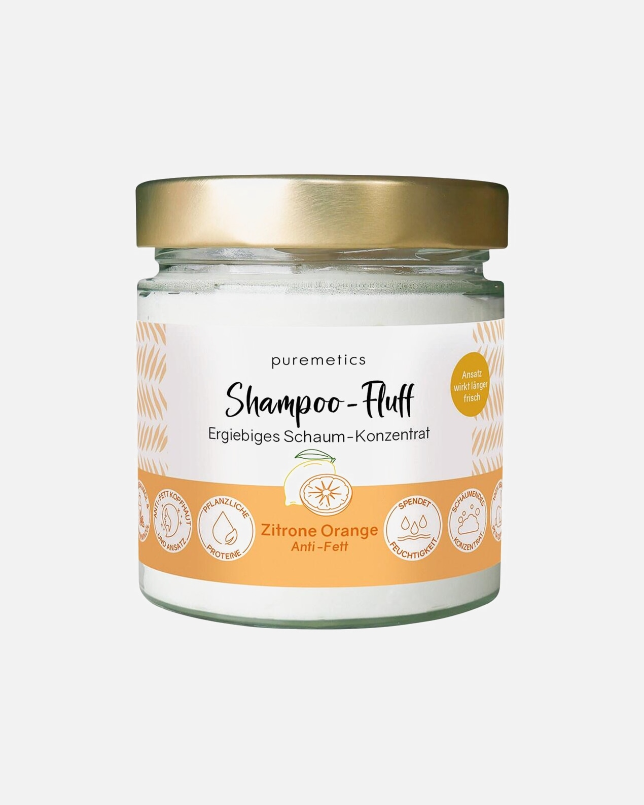 Haar shampoo voor UnisexpuremeticsAntivet shampoo pluis 'Lemon Orange'150 g