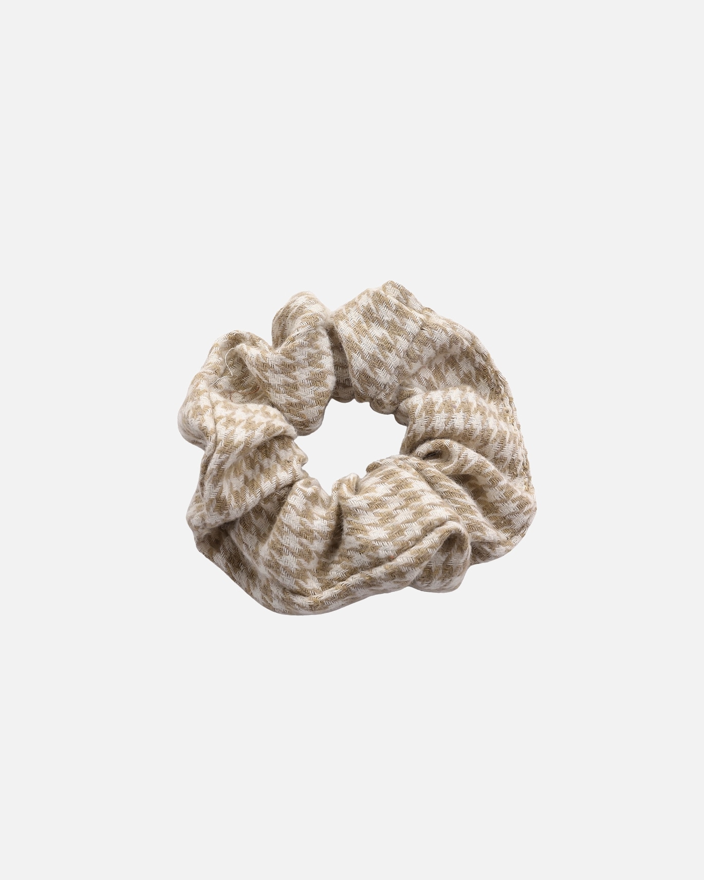 élastique pour FemmeSOHODefault Brand LinePepita ScrunchieBeige