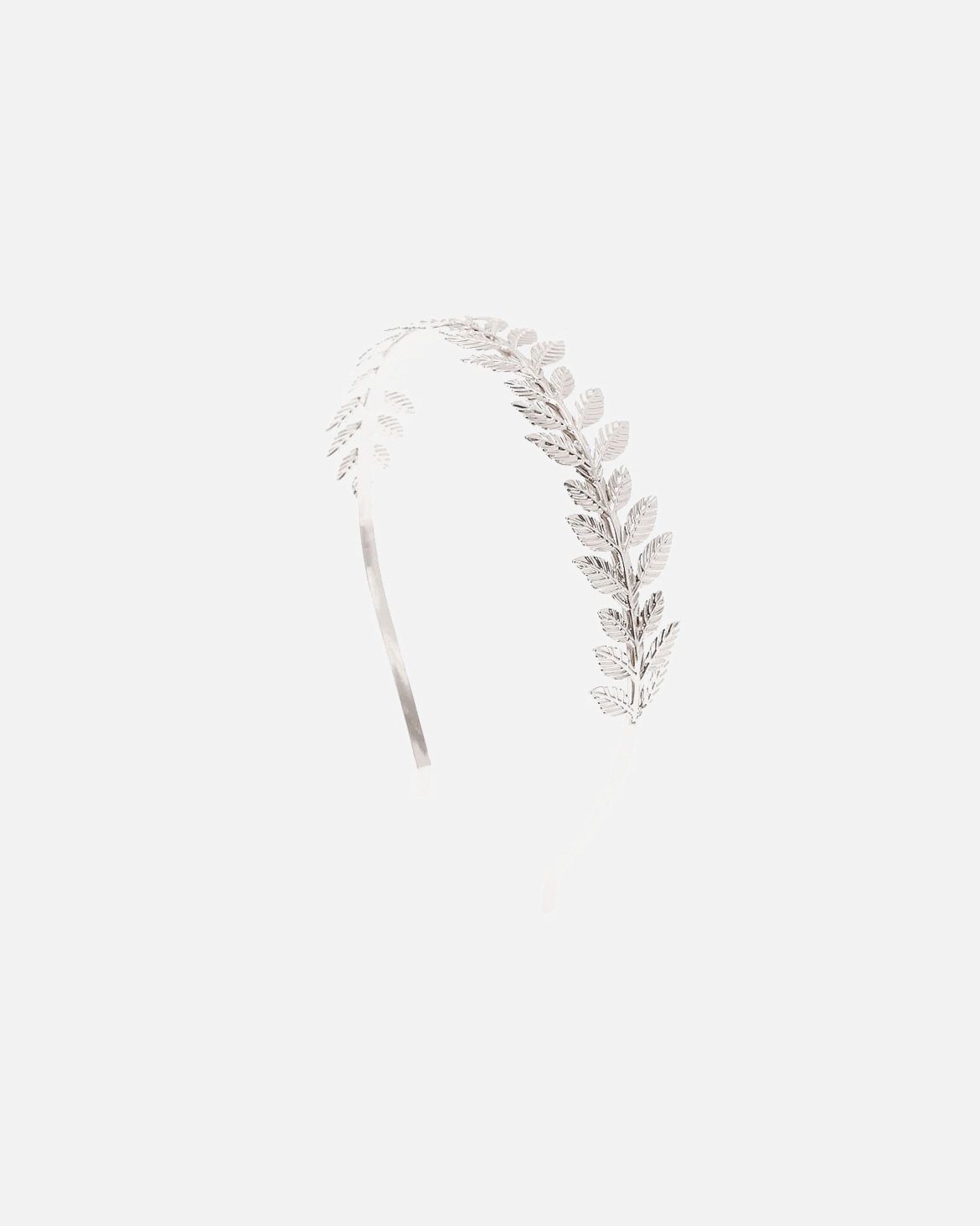 Serre-tête pour FemmeSOHODefault Brand LineSerre-tête avec feuillesArgent