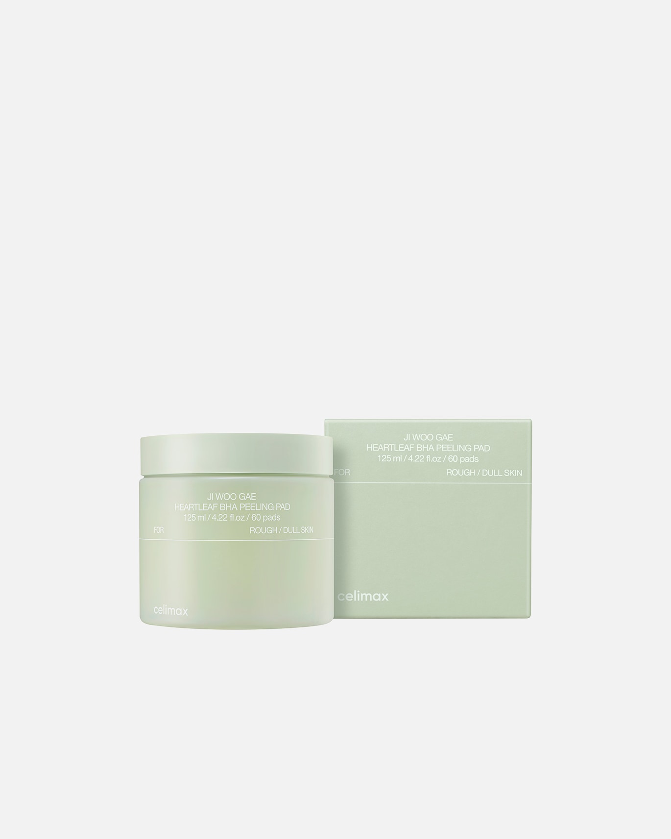 Gommage visage pour UnisexeCelimaxDefault Brand LineJi Woo Gae Heartleaf BHA Peeling Pad125 ml