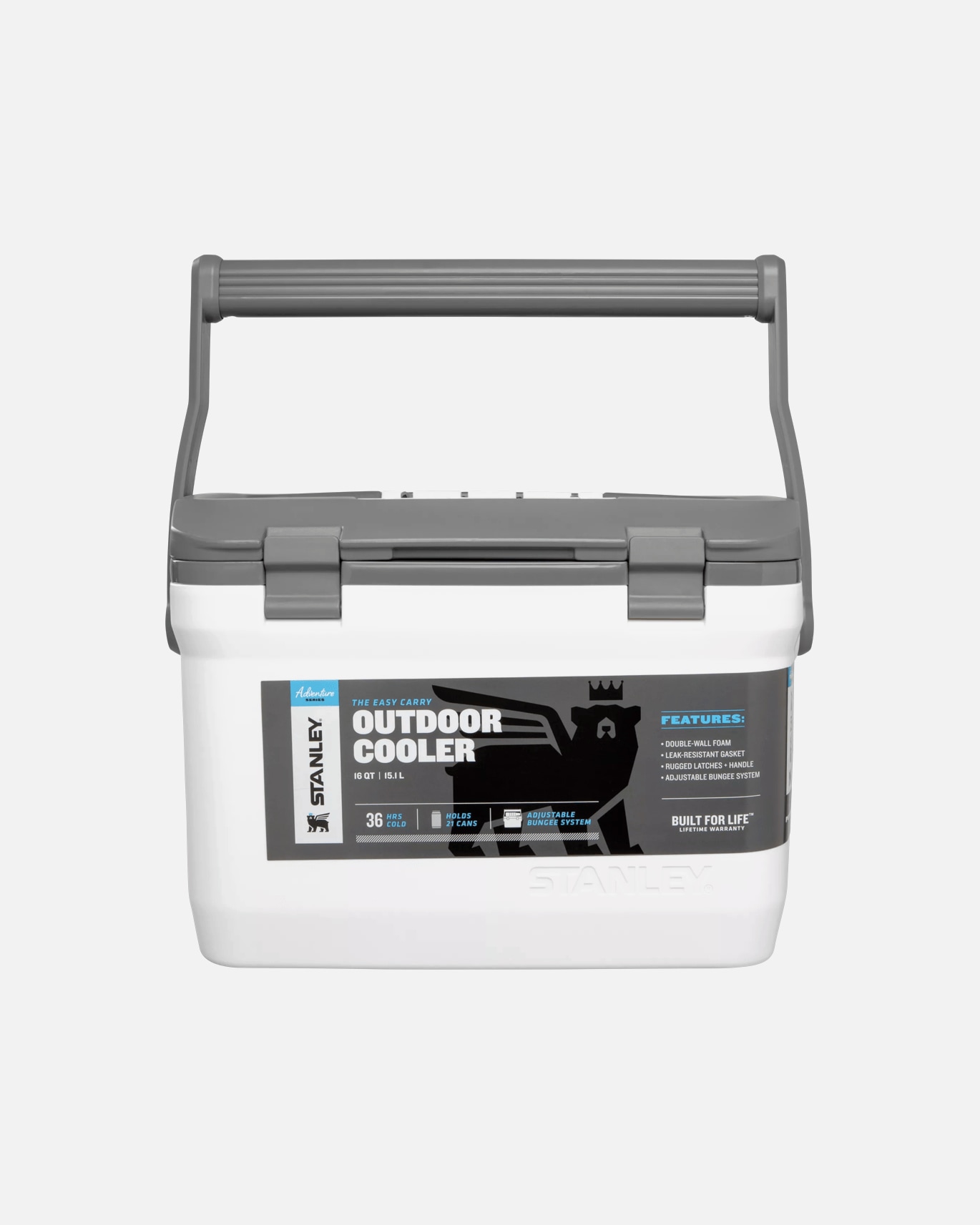Gourde pour UnisexeStanley 1913Glacière - 15,1L - EASY CARRY OUTDOOR COOLERPolar White
