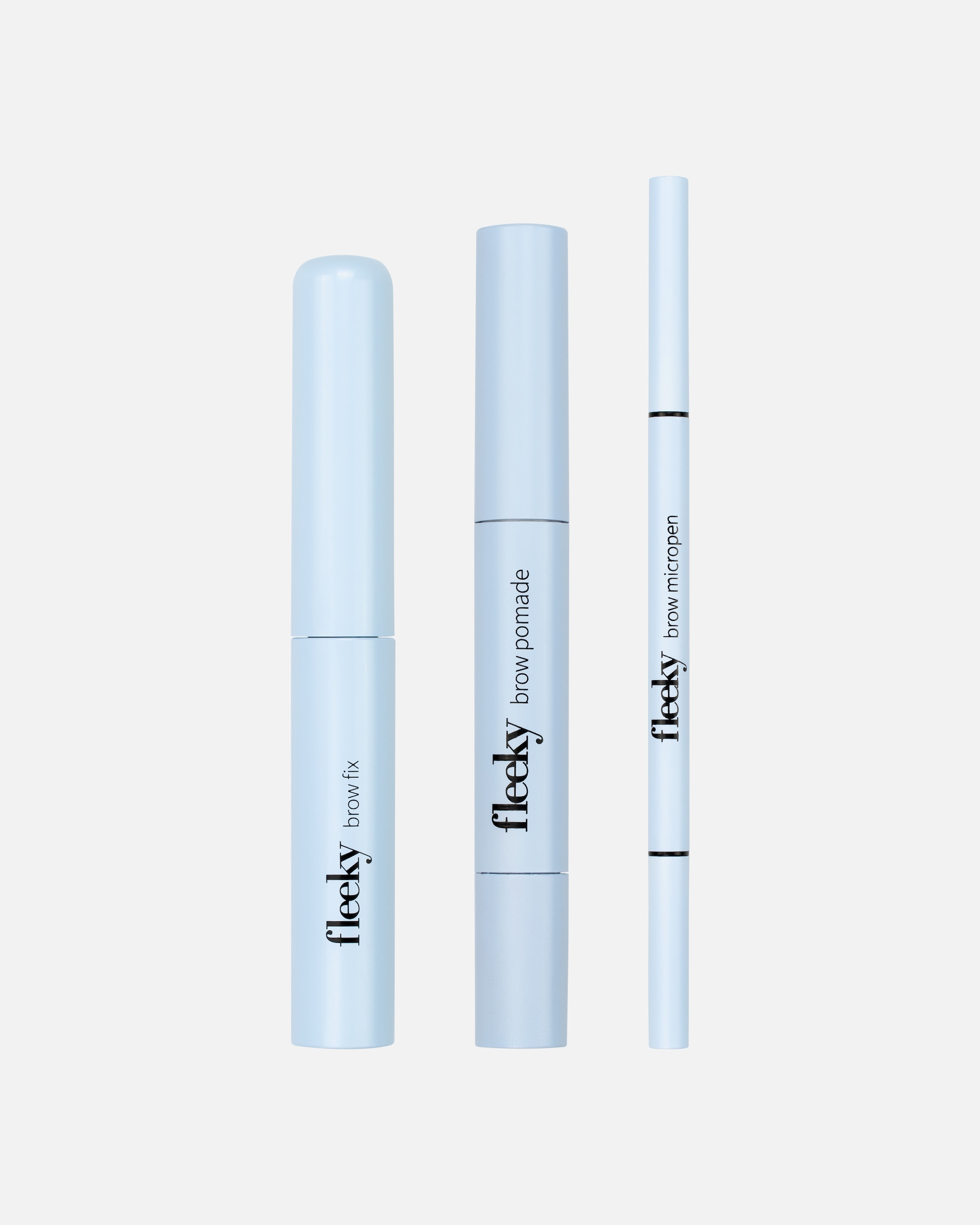 Wenkbrauw make-up set voor UnisexFleekyDefault Brand LineBrow Set - Volledige 3-delige wenkbrauwverzorgingssetlight brown