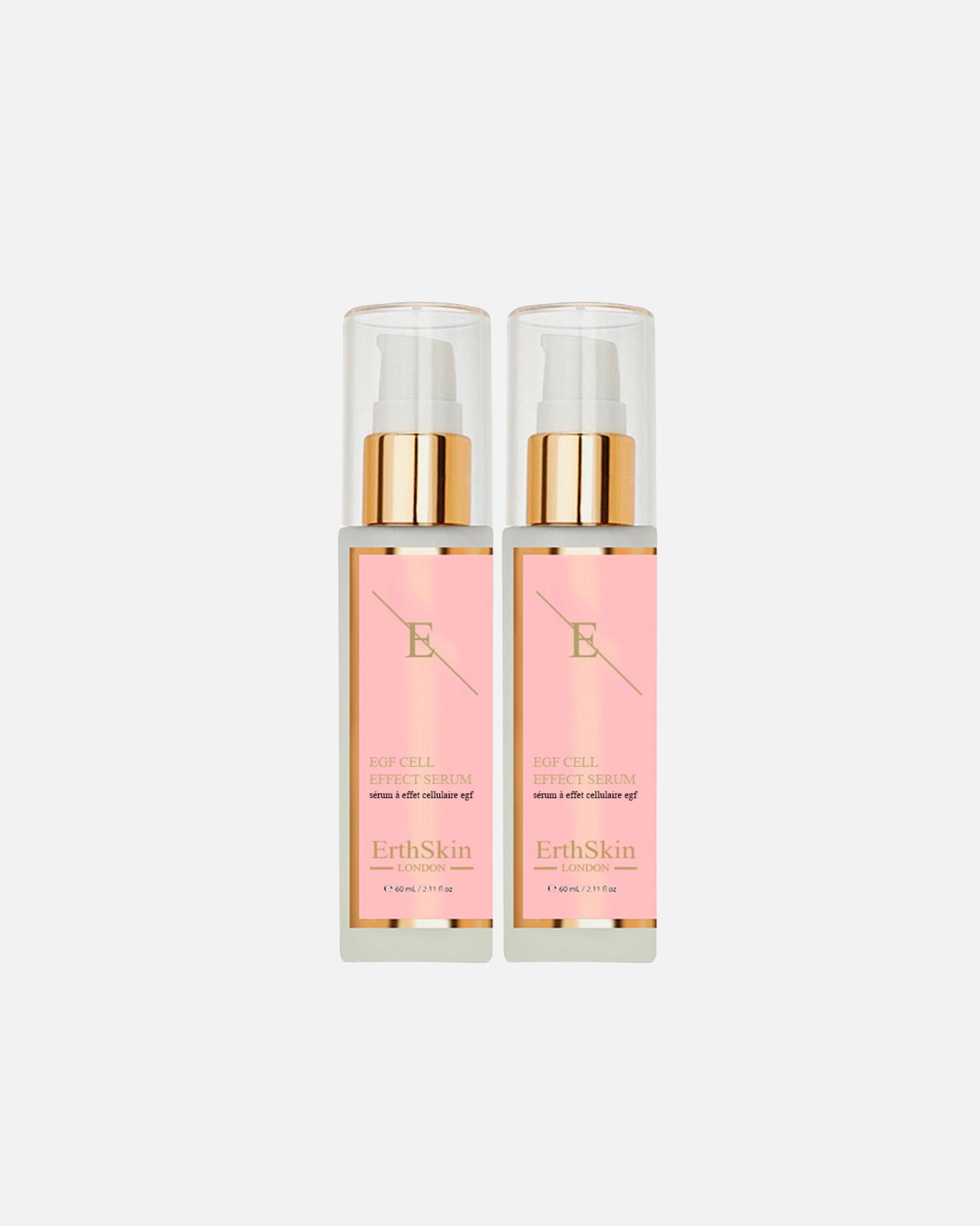 Sérum anti-âge pour FemmeErthSkin LondonDuo de sérums EGF1 pièce